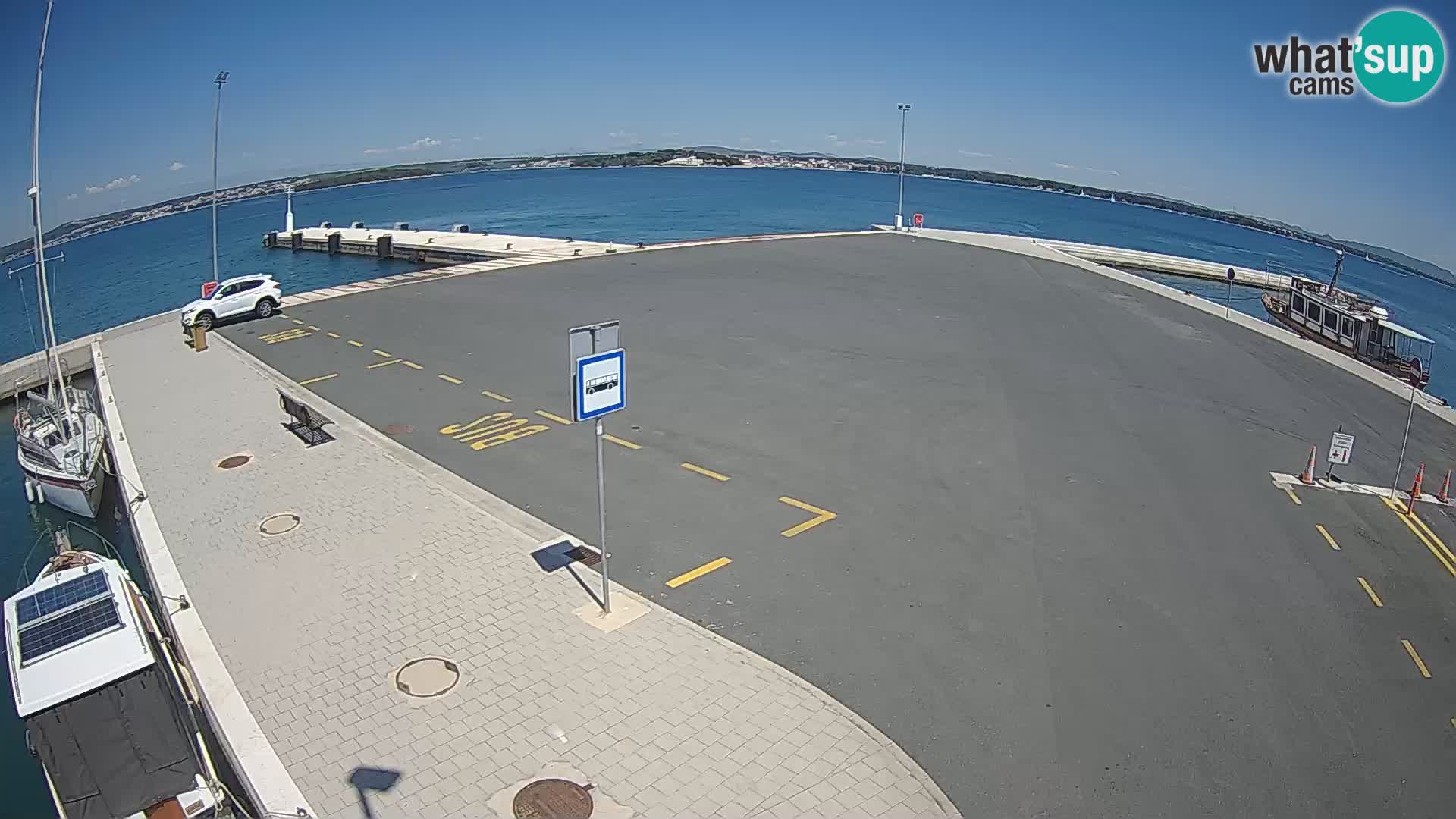 Tkon Live cam – ferry – Dalmatia – Croatia