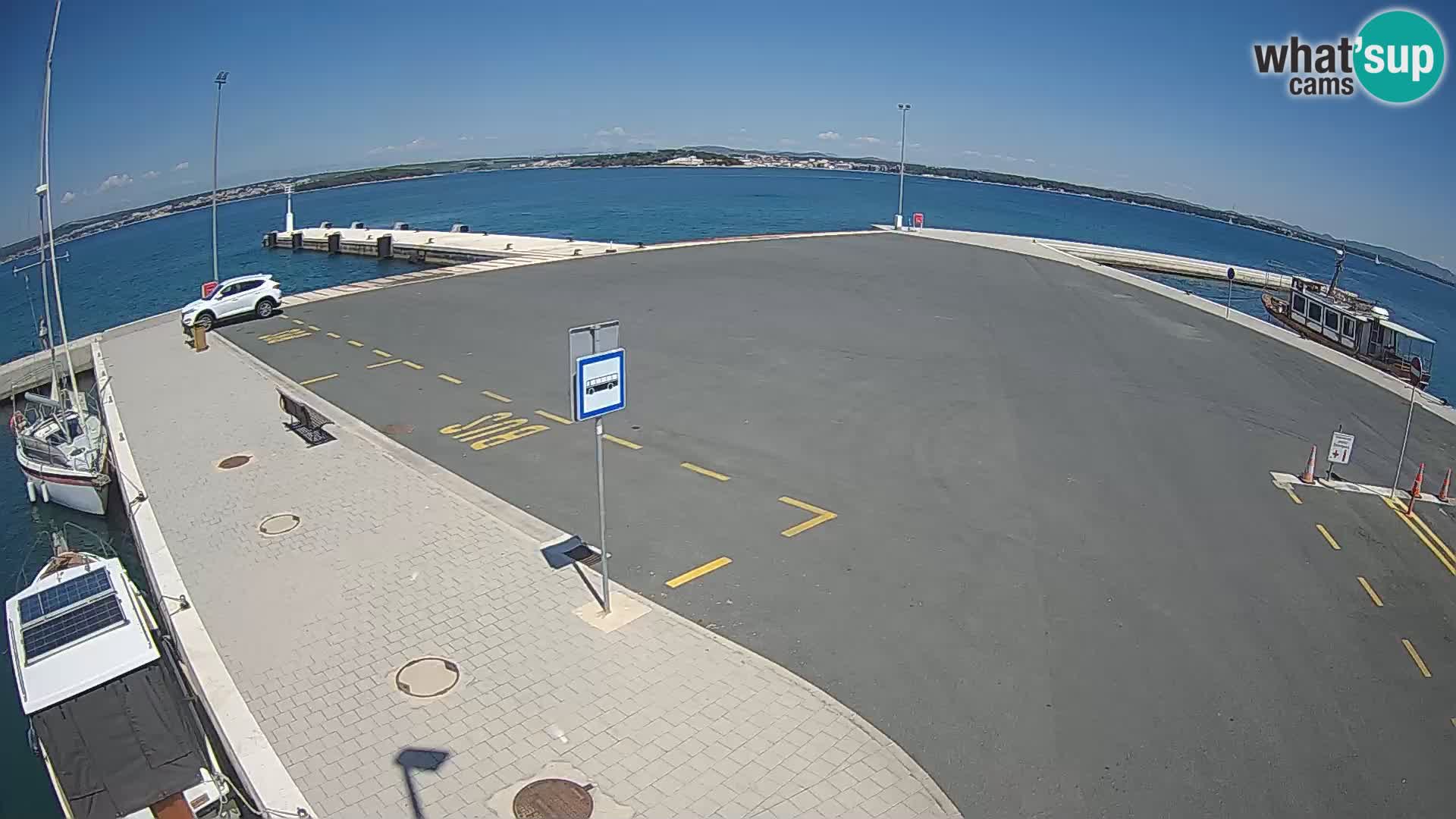 Tkon Live cam – ferry – Dalmatia – Croatia