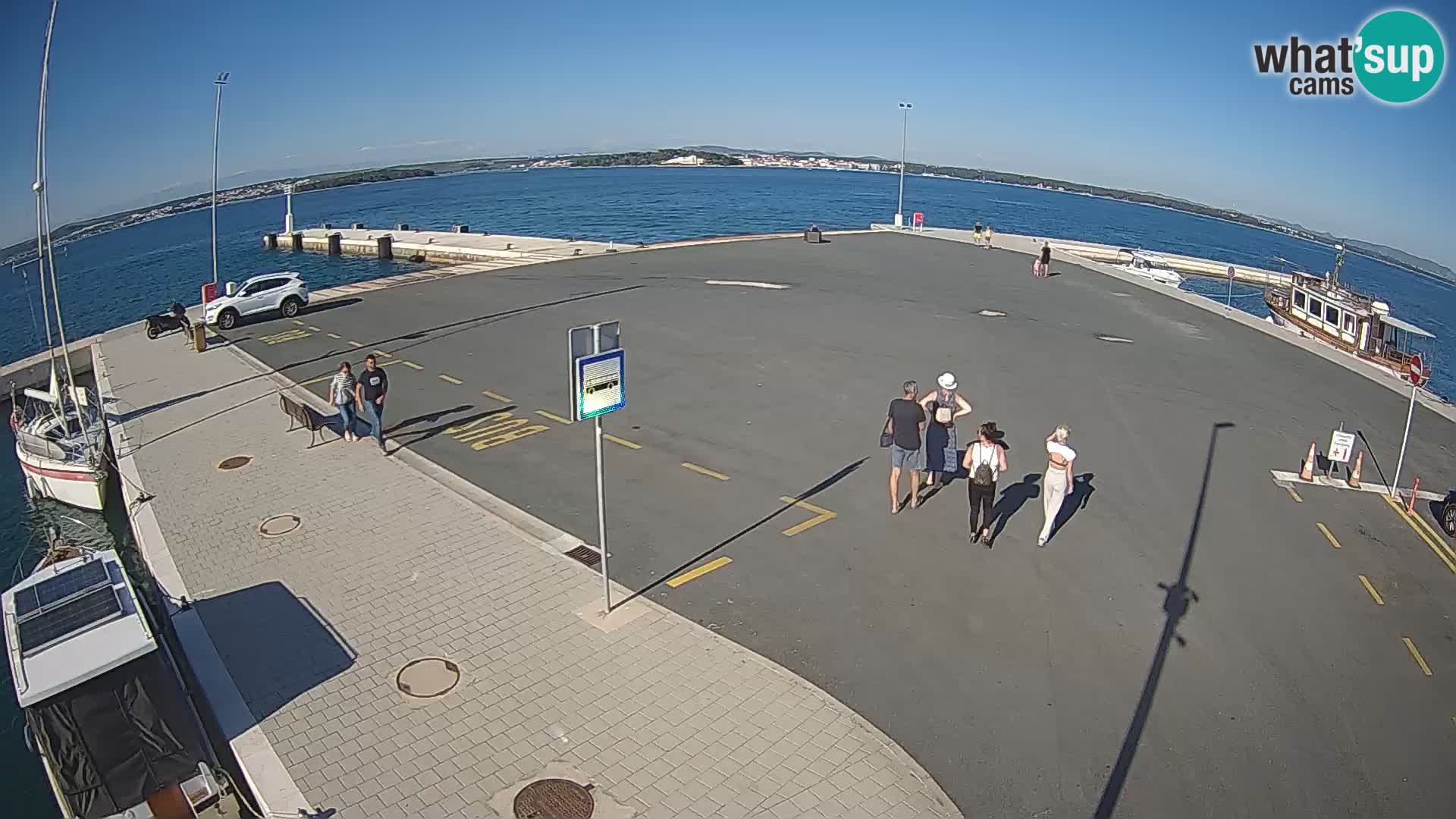 Tkon Live cam – ferry – Dalmatia – Croatia