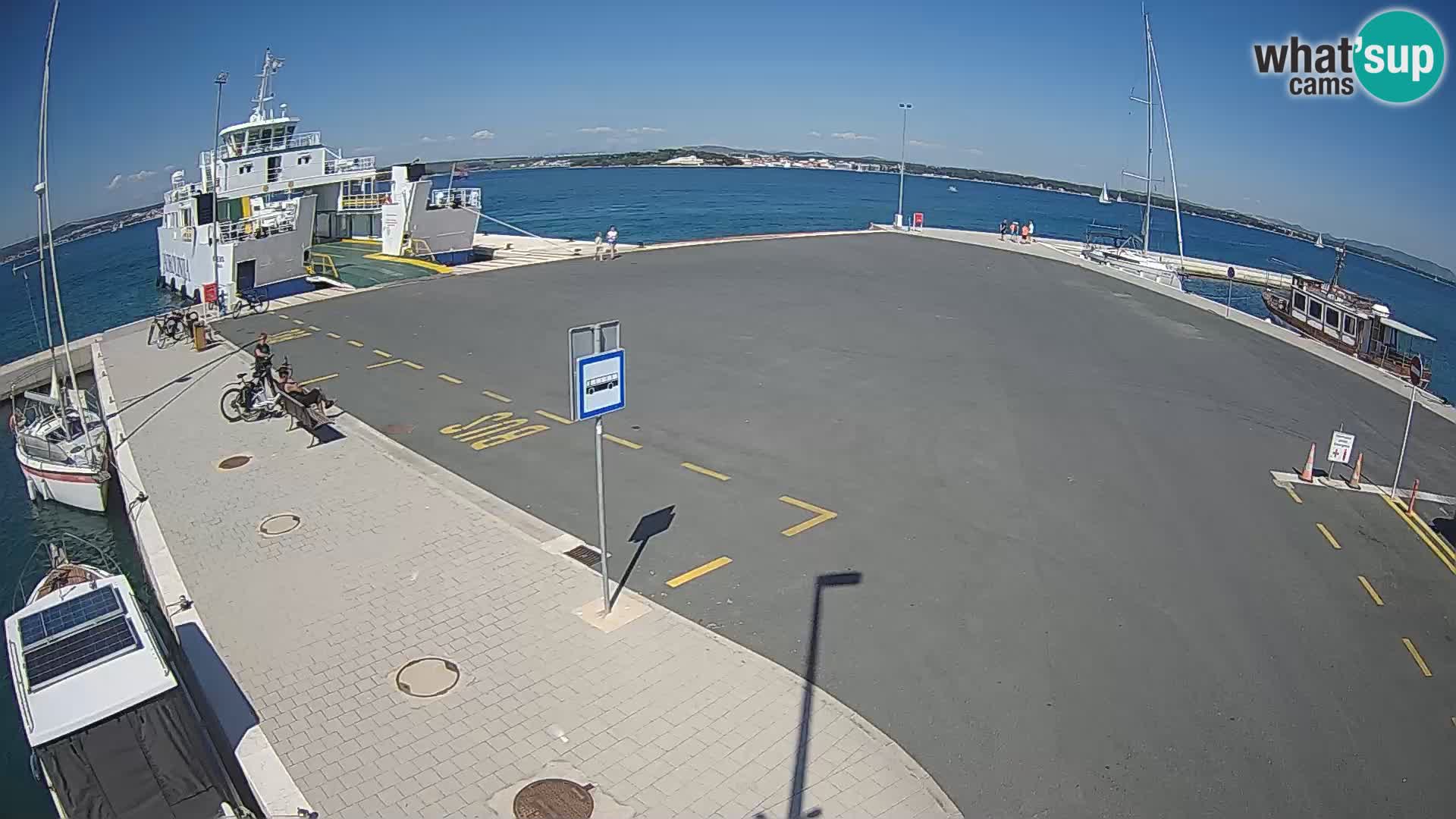 Tkon Live cam – traghetto – Dalmazia – Croazia