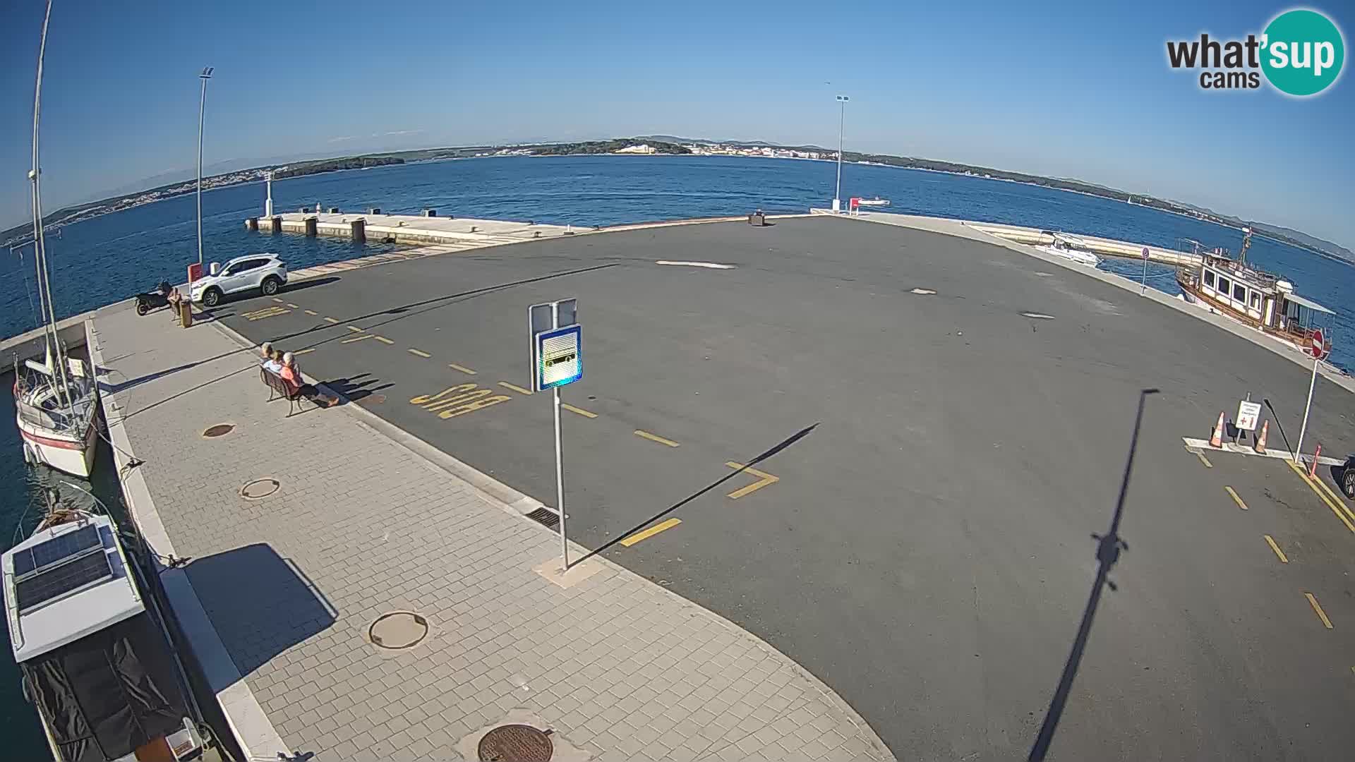 Tkon Live cam – traghetto – Dalmazia – Croazia