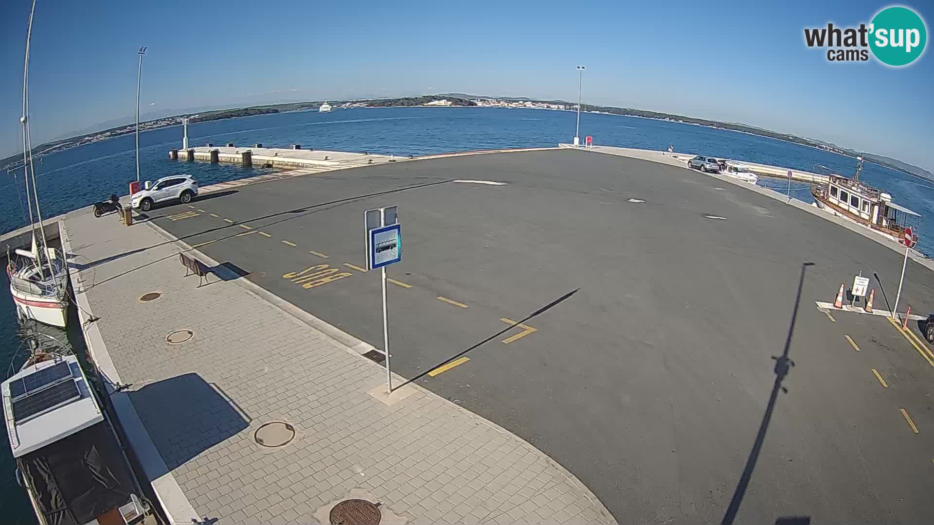 Tkon Live cam – ferry – Dalmatia – Croatia