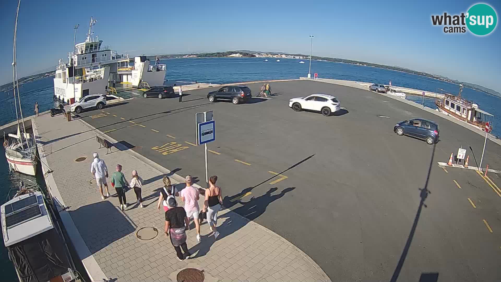 Tkon camera en vivo – Transportar – Dalmacia – Croacia
