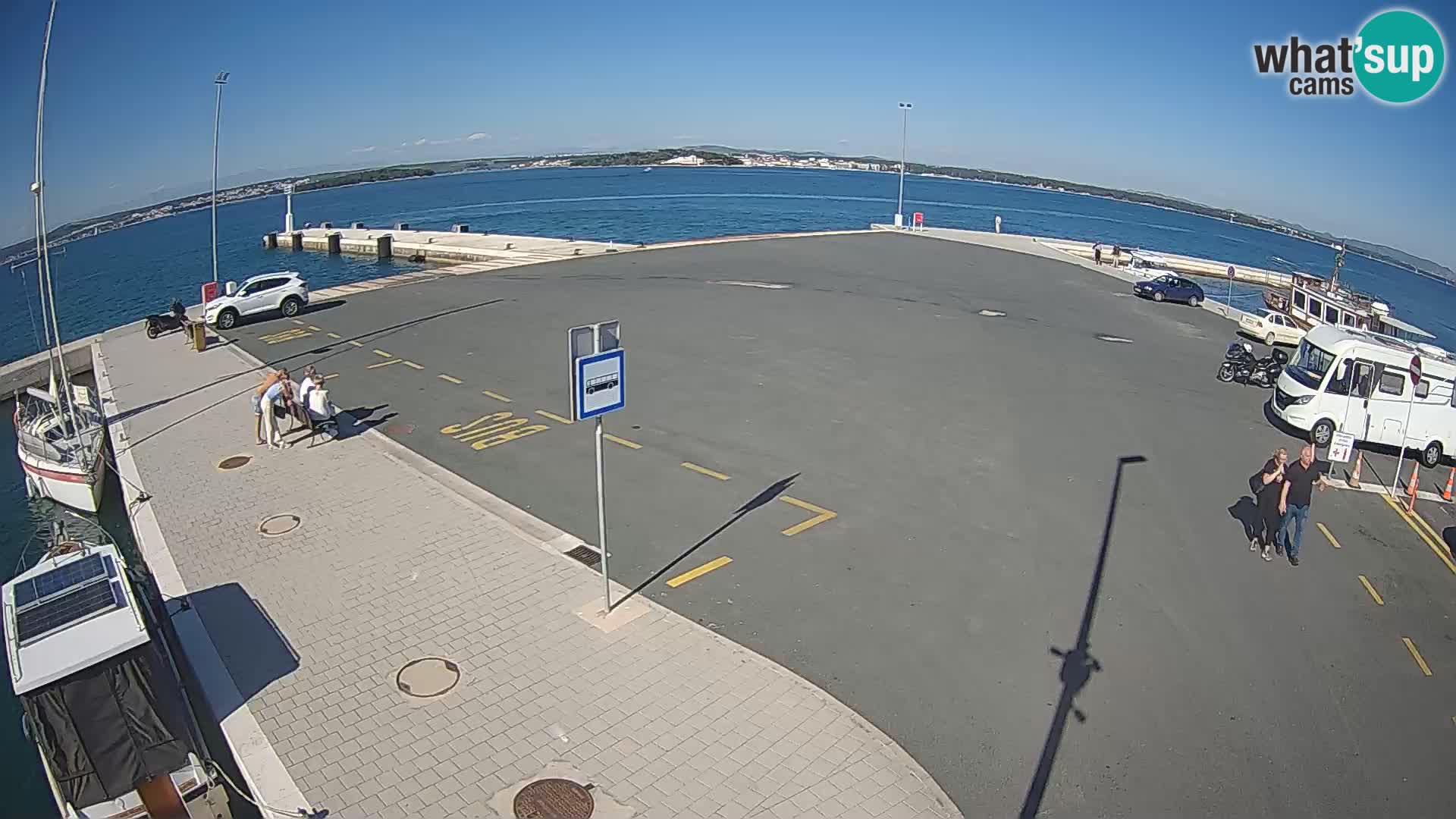 Tkon Live cam – traghetto – Dalmazia – Croazia