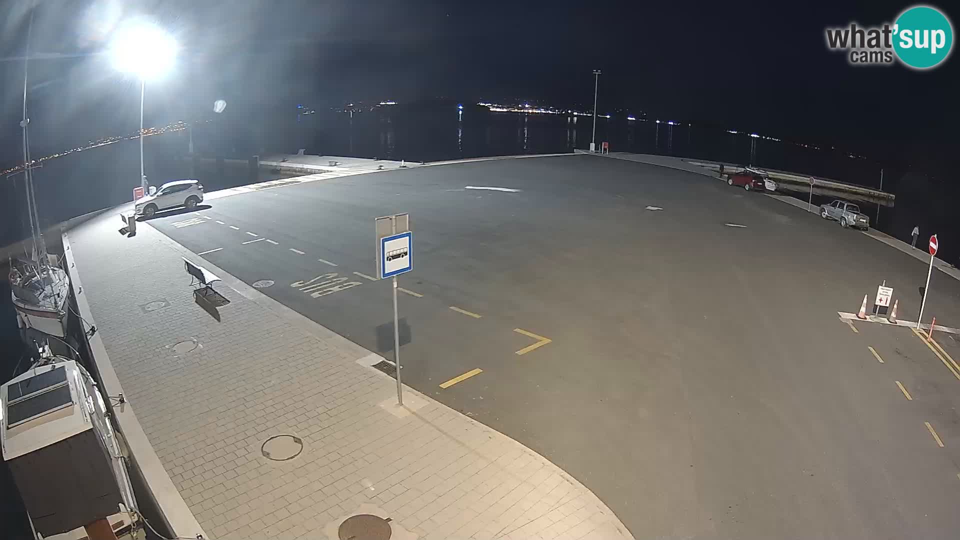 Tkon camera en vivo – Transportar – Dalmacia – Croacia