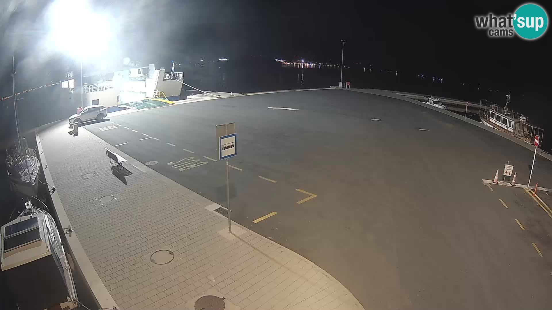Tkon Live cam – ferry – Dalmatia – Croatia