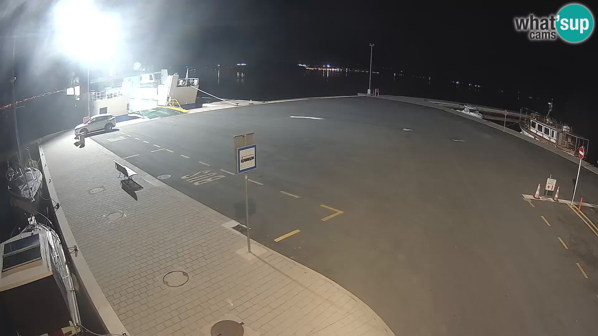 Tkon Live cam – traghetto – Dalmazia – Croazia