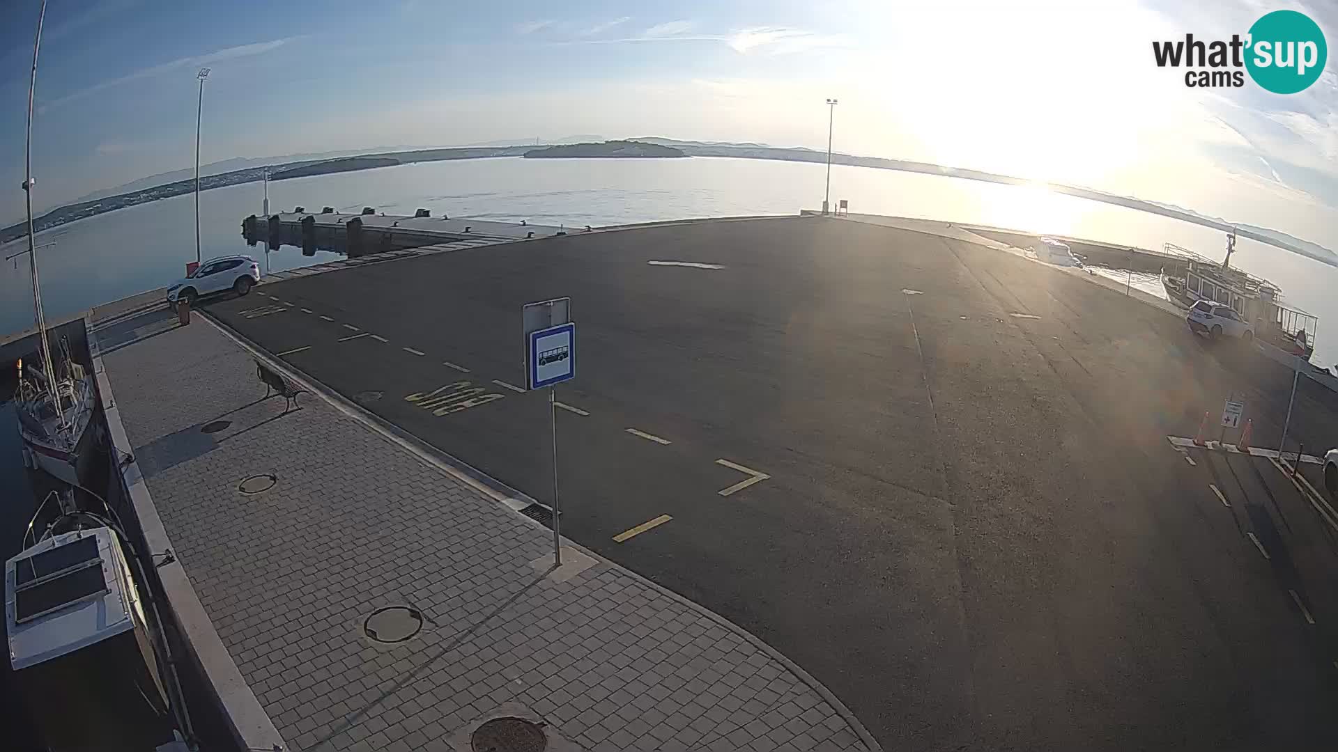 Tkon camera en vivo – Transportar – Dalmacia – Croacia