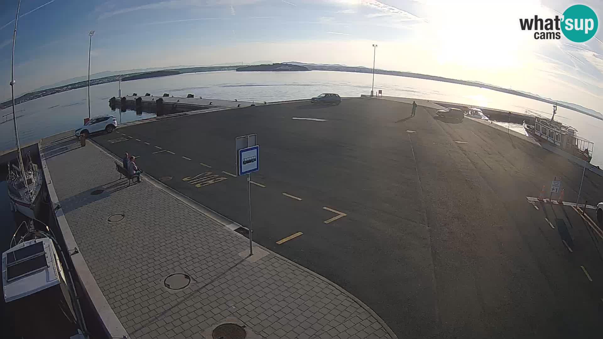Tkon Live cam – ferry – Dalmatia – Croatia