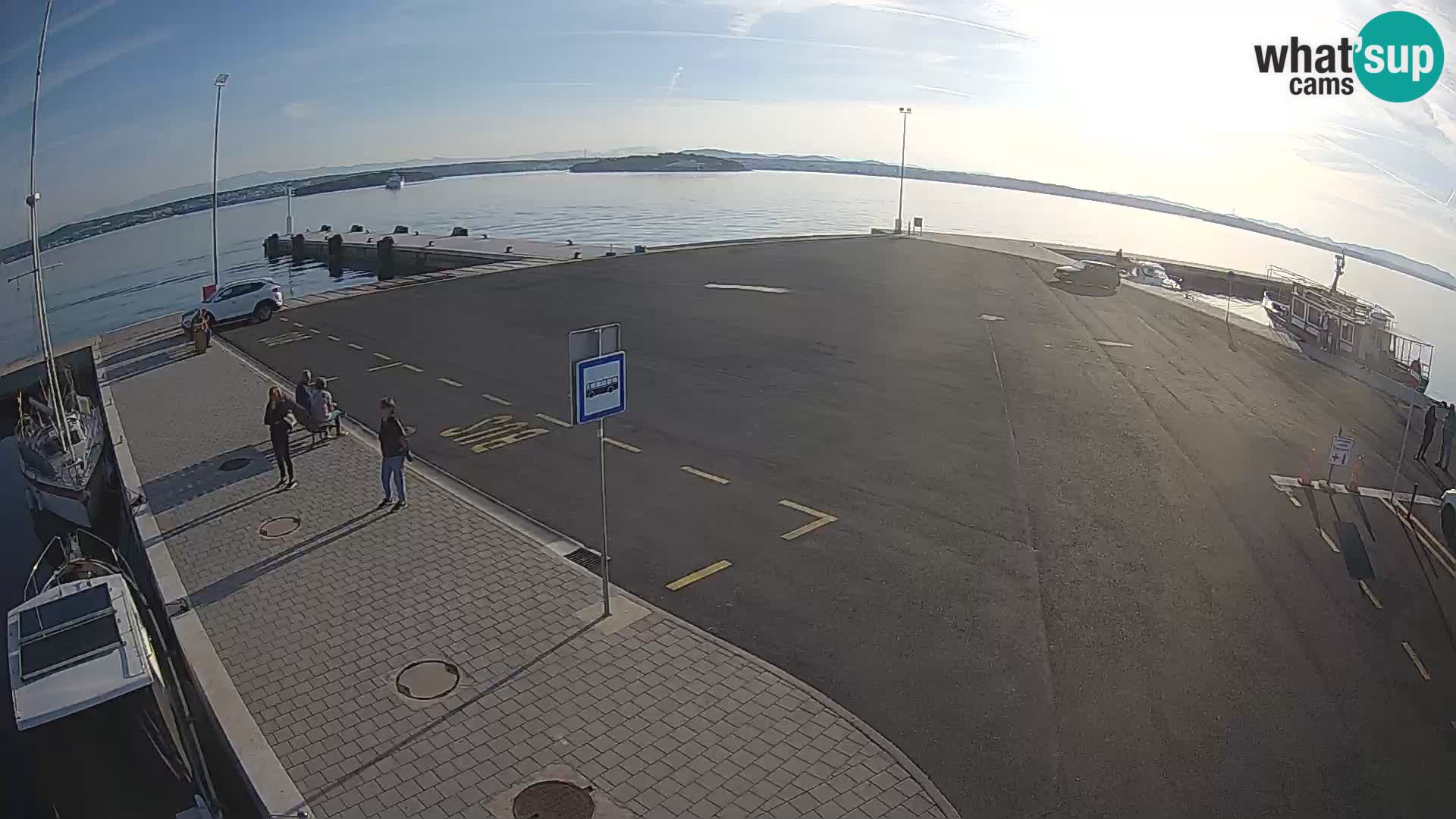 Tkon Live cam – ferry – Dalmatia – Croatia