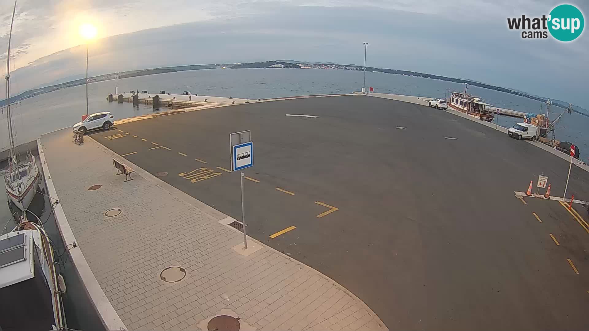 Tkon Live cam – ferry – Dalmatia – Croatia