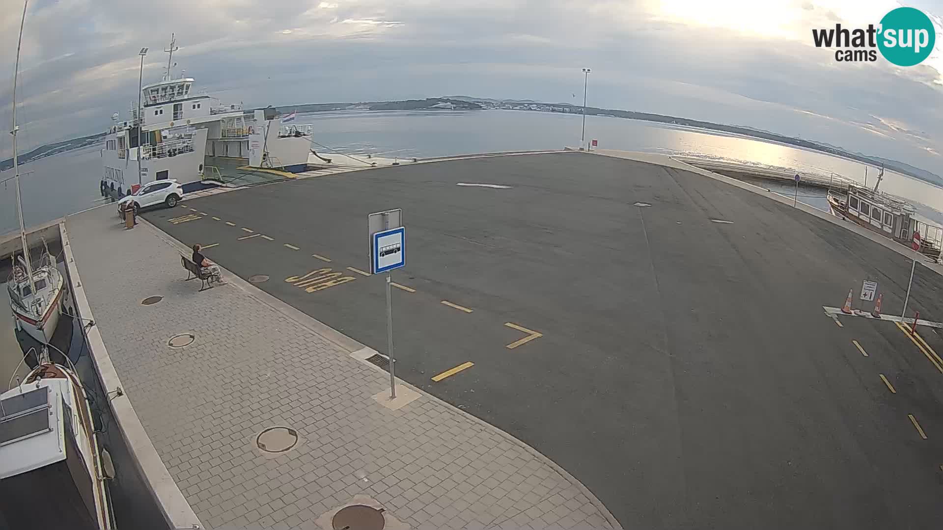 Tkon Live cam – Fähre – Dalmatien – Kroatien