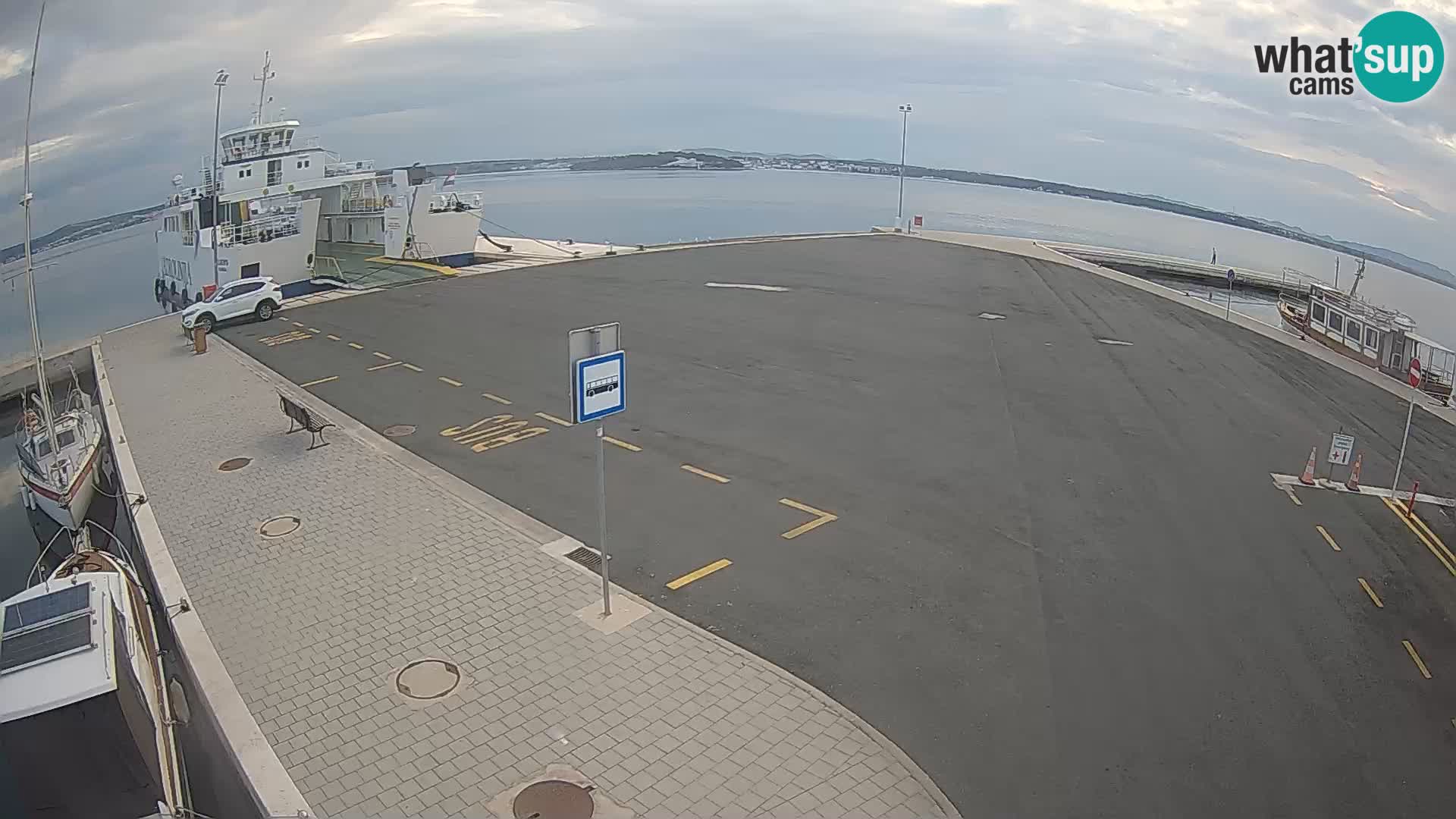 Tkon Live cam – Fähre – Dalmatien – Kroatien