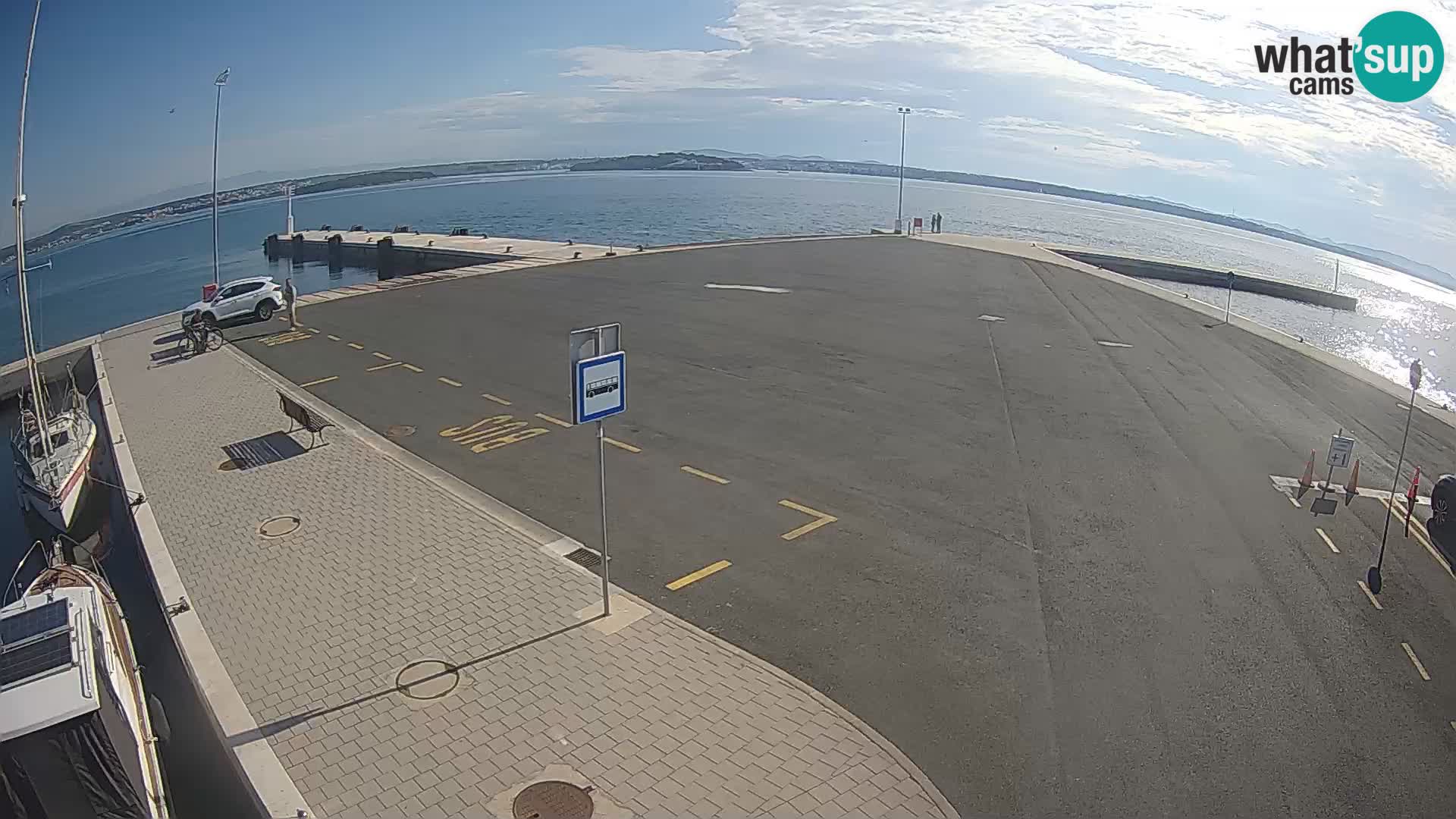 Tkon Live cam – traghetto – Dalmazia – Croazia