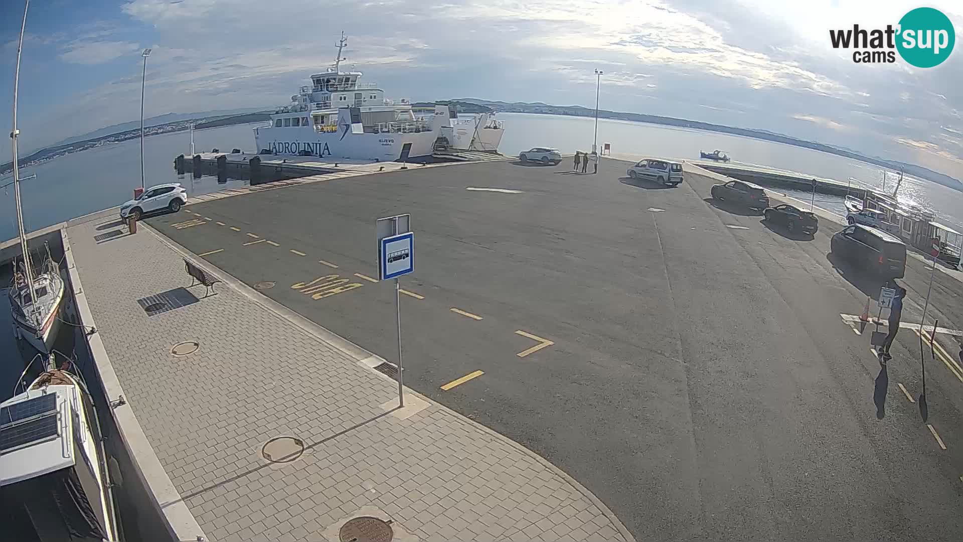 Tkon camera en vivo – Transportar – Dalmacia – Croacia