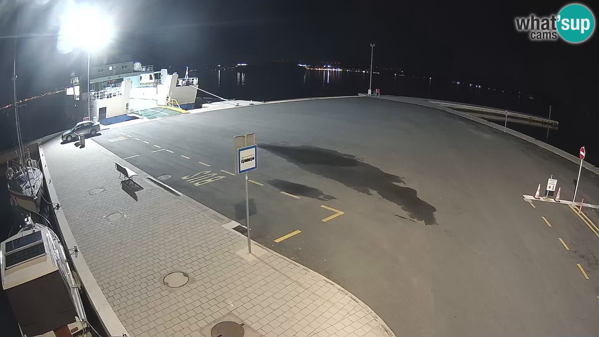 Tkon Live cam – traghetto – Dalmazia – Croazia
