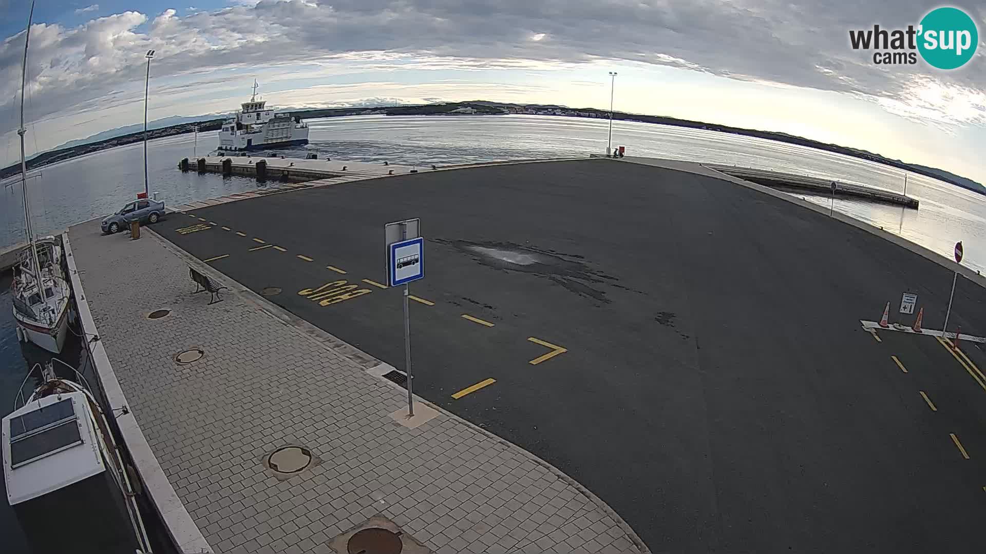 Tkon Live cam – ferry – Dalmatia – Croatia