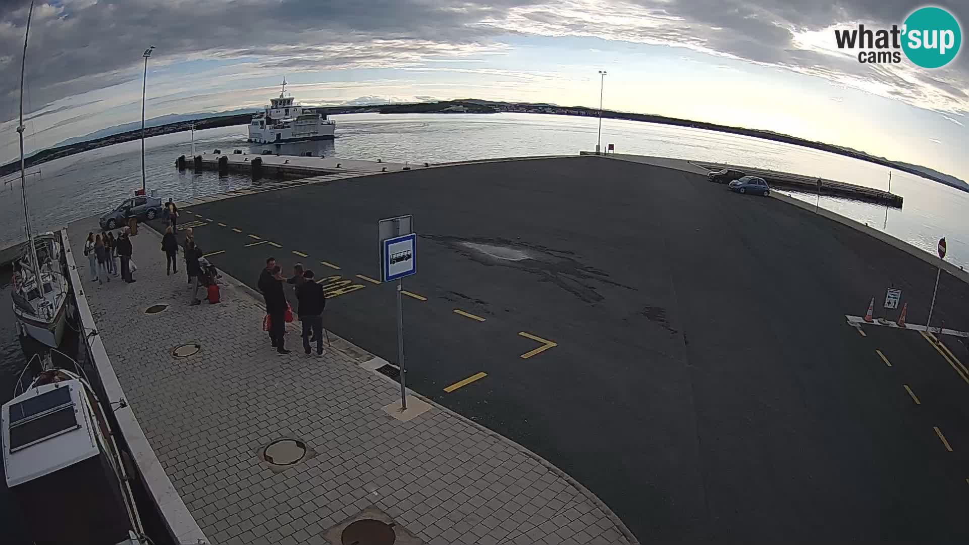 Tkon camera en vivo – Transportar – Dalmacia – Croacia