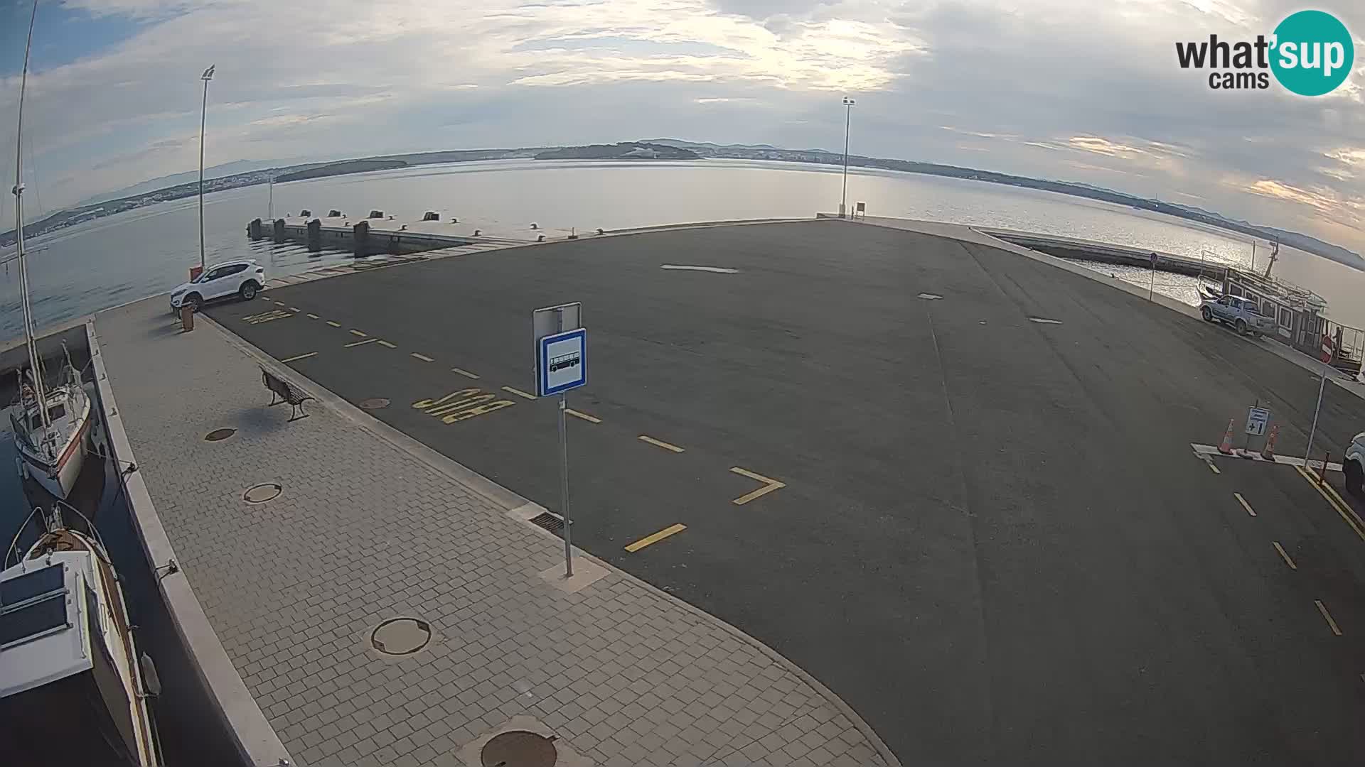 Tkon Live cam – traghetto – Dalmazia – Croazia