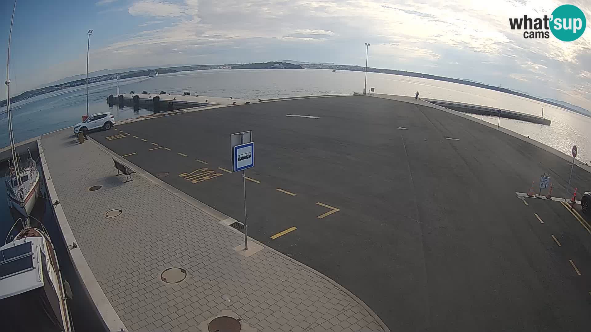 Tkon camera en vivo – Transportar – Dalmacia – Croacia