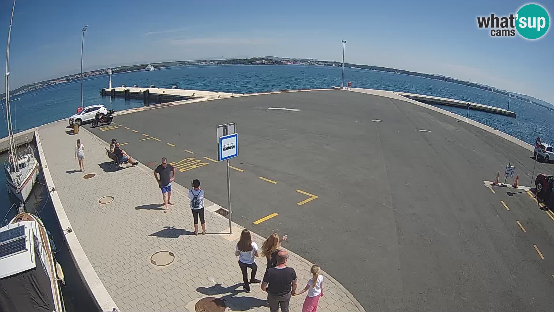 Tkon Live cam – Fähre – Dalmatien – Kroatien