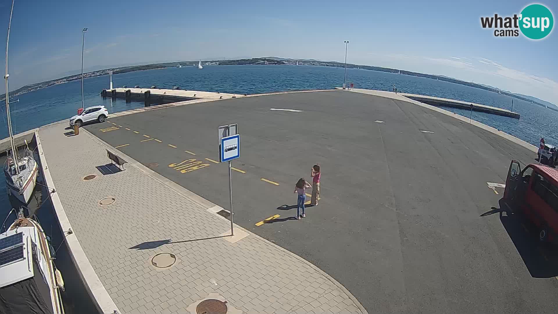 Tkon Live cam – traghetto – Dalmazia – Croazia