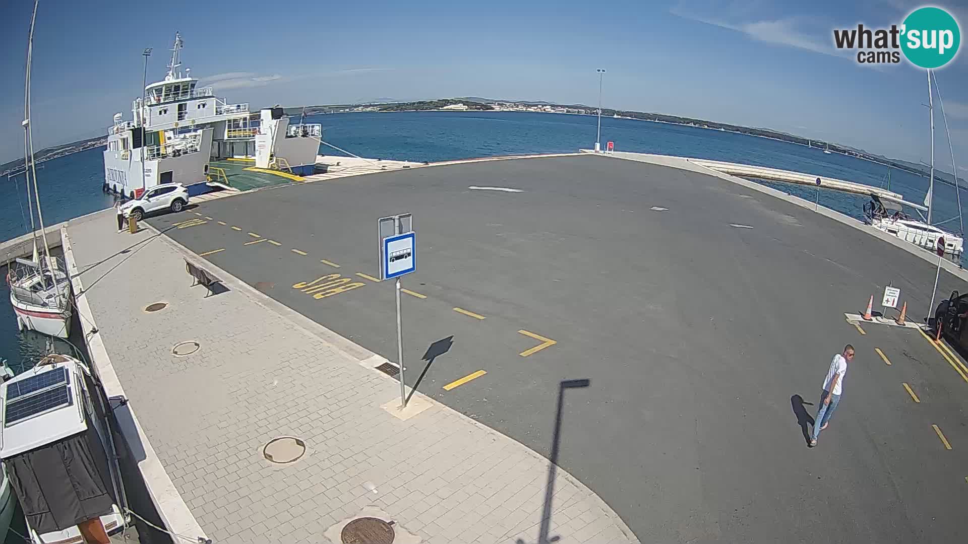 Tkon Live cam – Fähre – Dalmatien – Kroatien