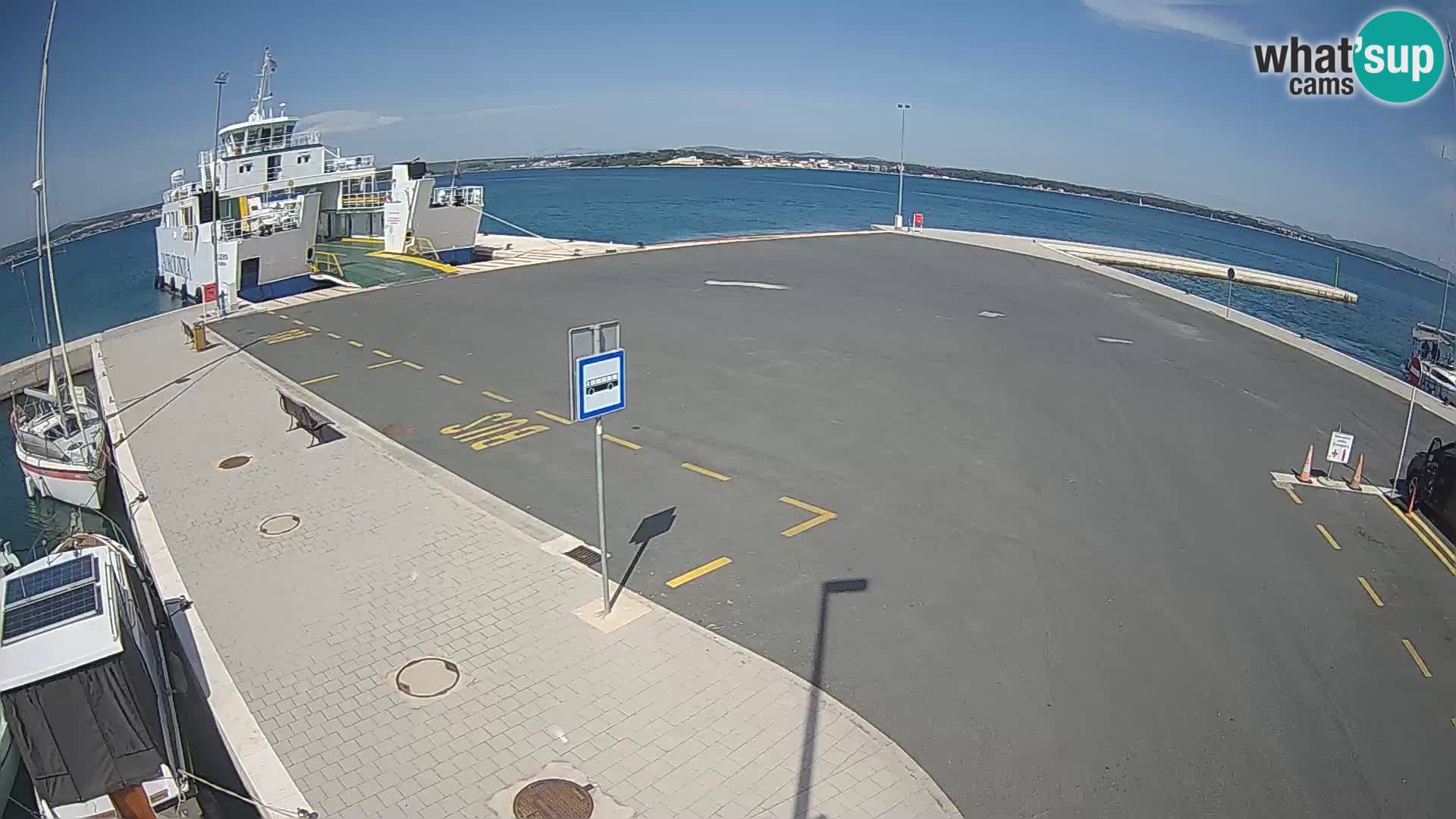Tkon Live cam – traghetto – Dalmazia – Croazia