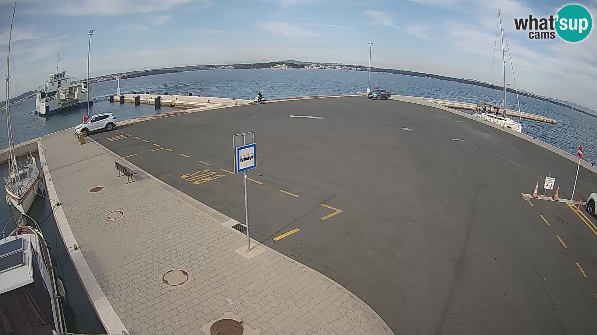 Tkon Live cam – traghetto – Dalmazia – Croazia