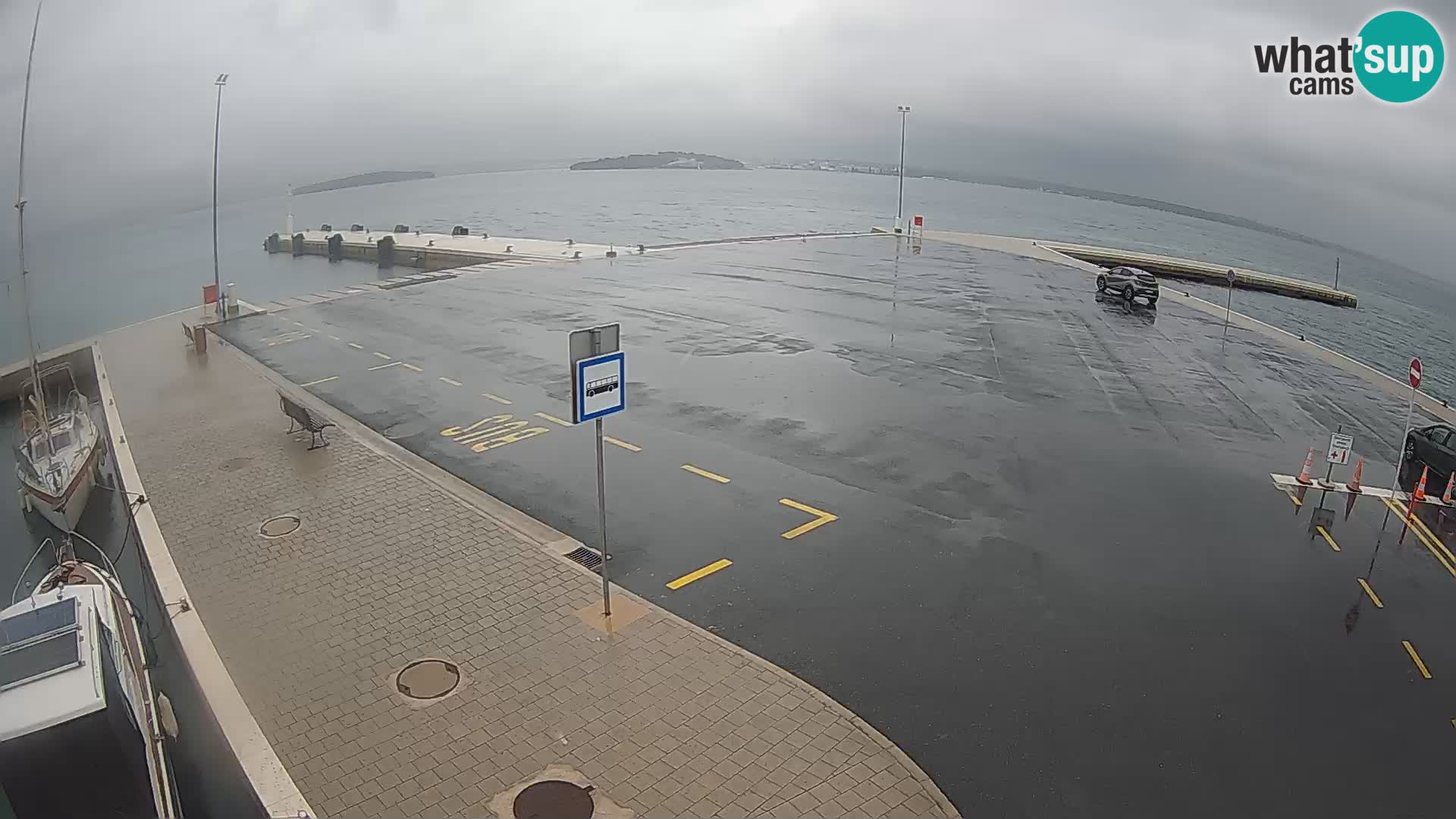 Tkon Live cam – traghetto – Dalmazia – Croazia