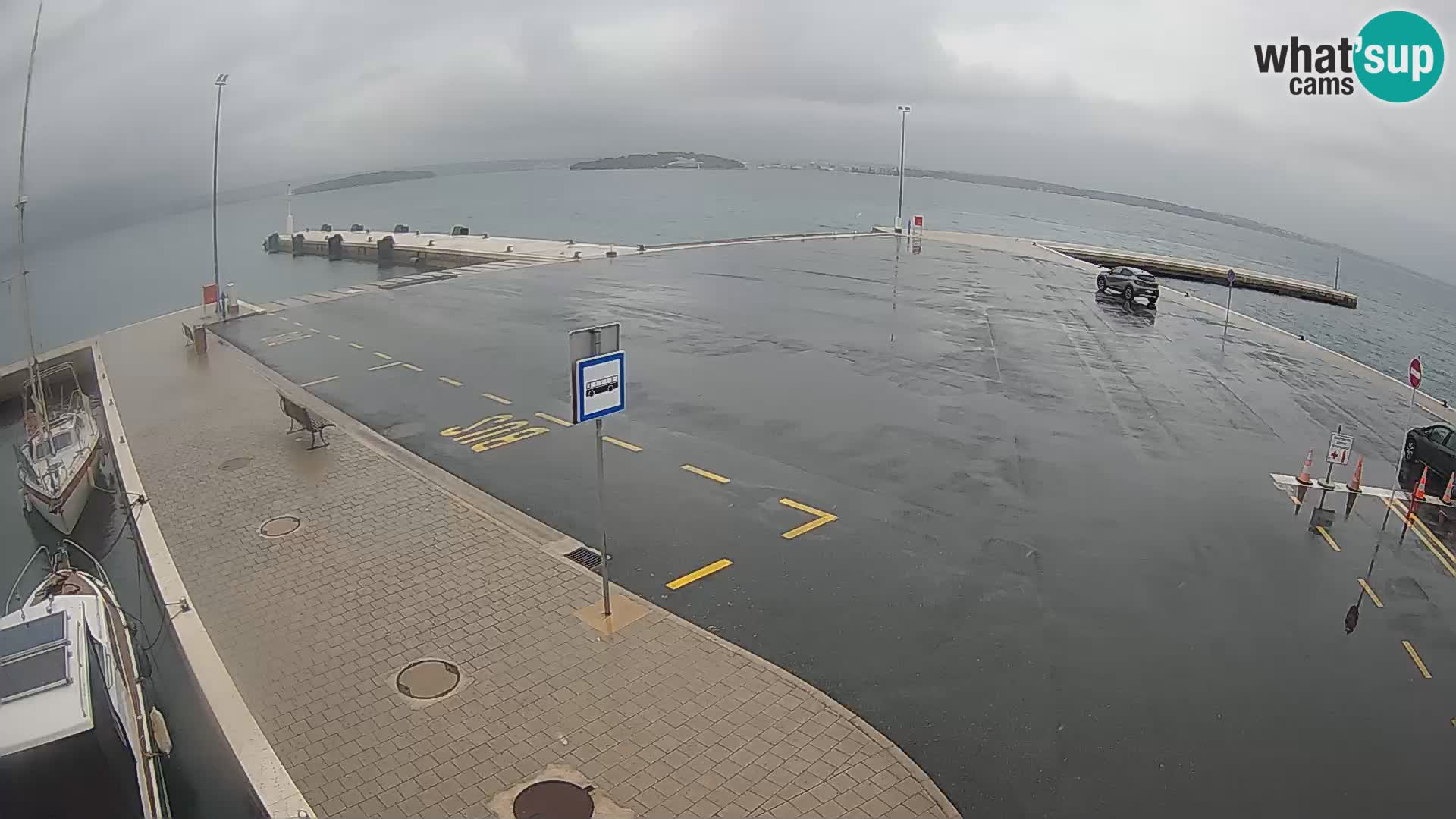 Tkon Live cam – traghetto – Dalmazia – Croazia