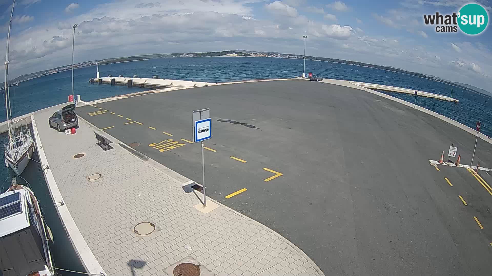 Tkon Live cam – Fähre – Dalmatien – Kroatien