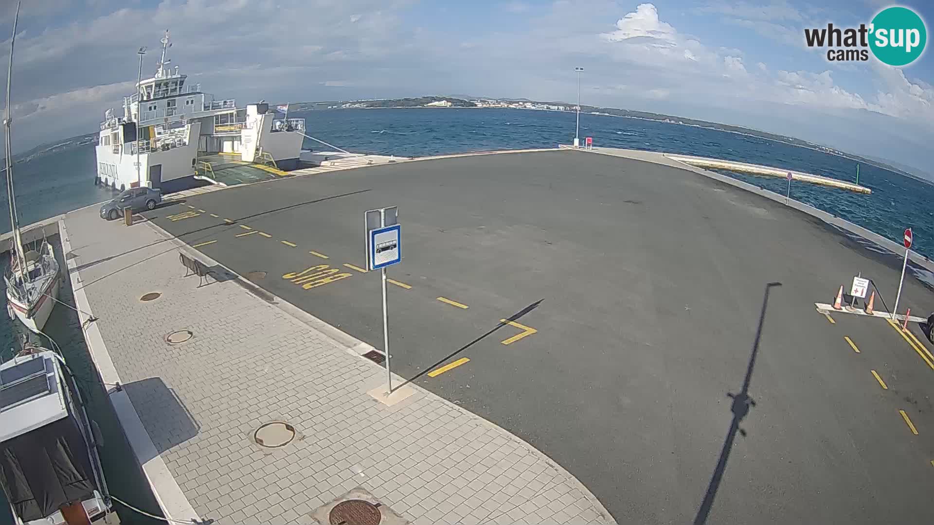 Tkon Live cam – traghetto – Dalmazia – Croazia
