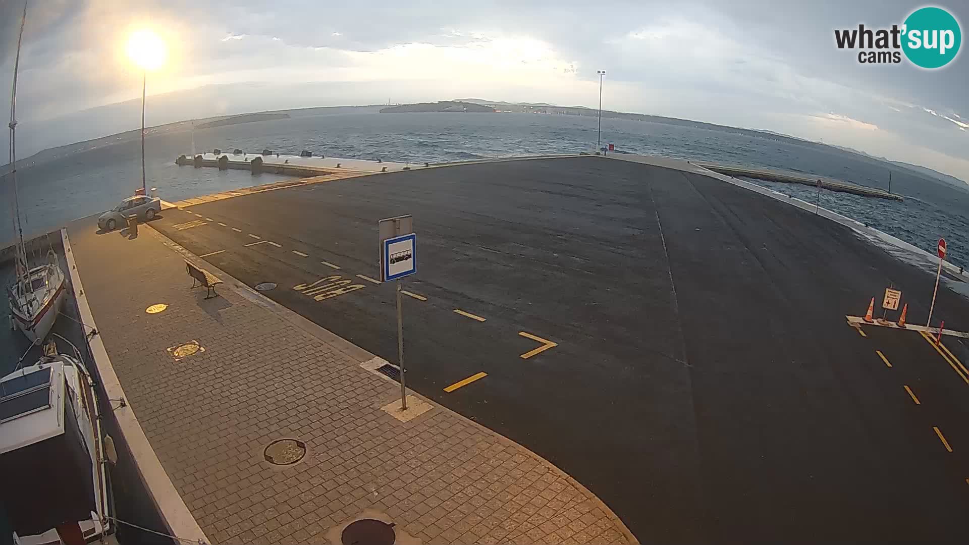 Tkon Live cam – Fähre – Dalmatien – Kroatien