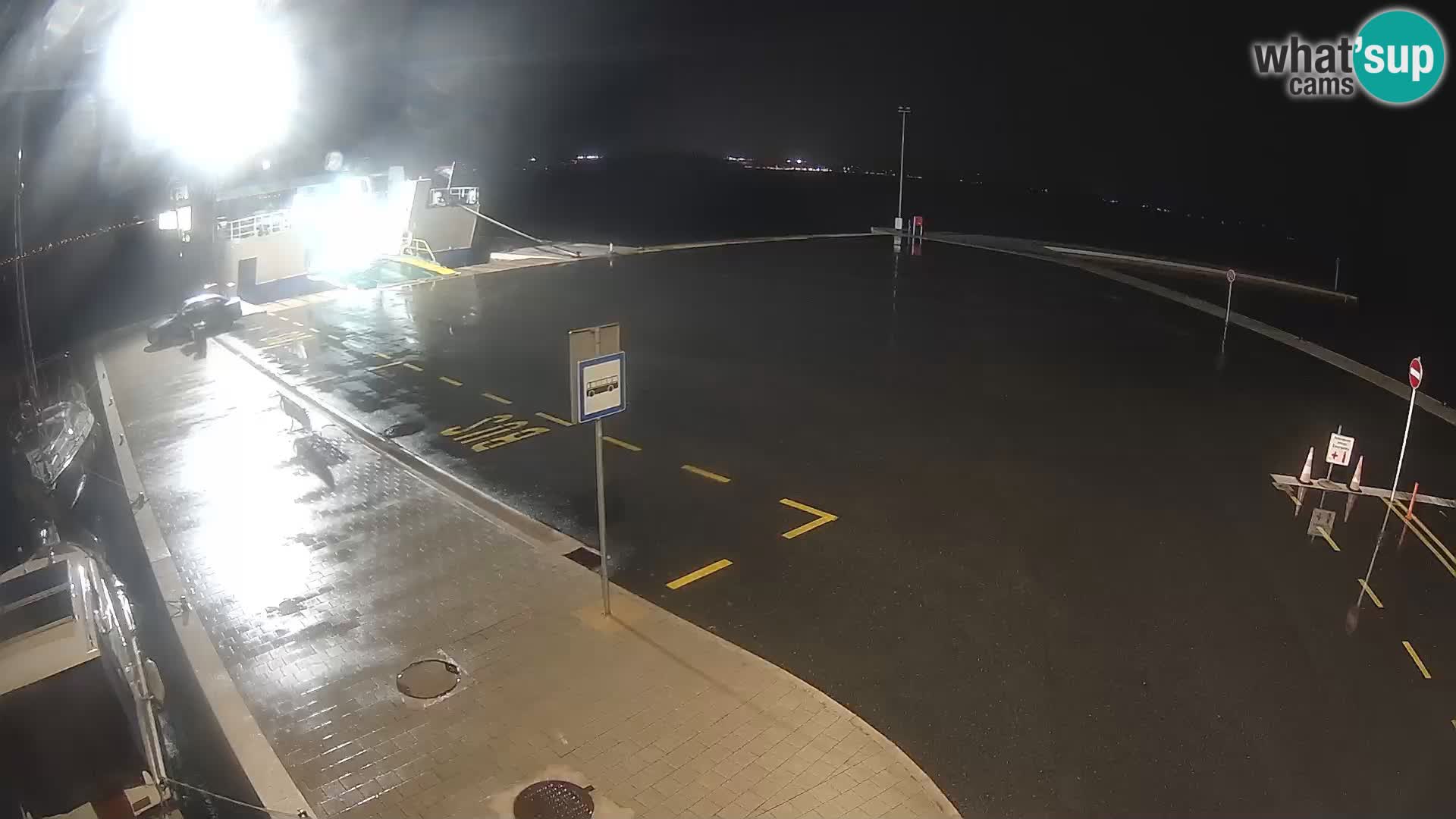 Tkon v živo – trajekt – Dalmacija – Hrvaška