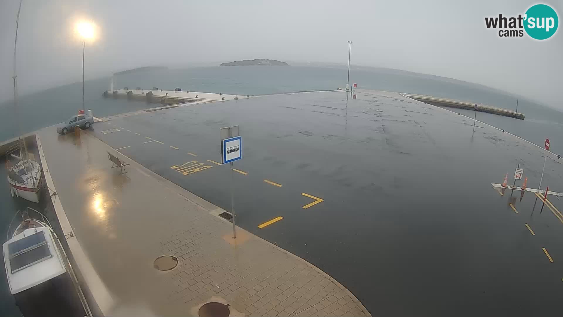 Tkon Live cam – ferry – Dalmatia – Croatia