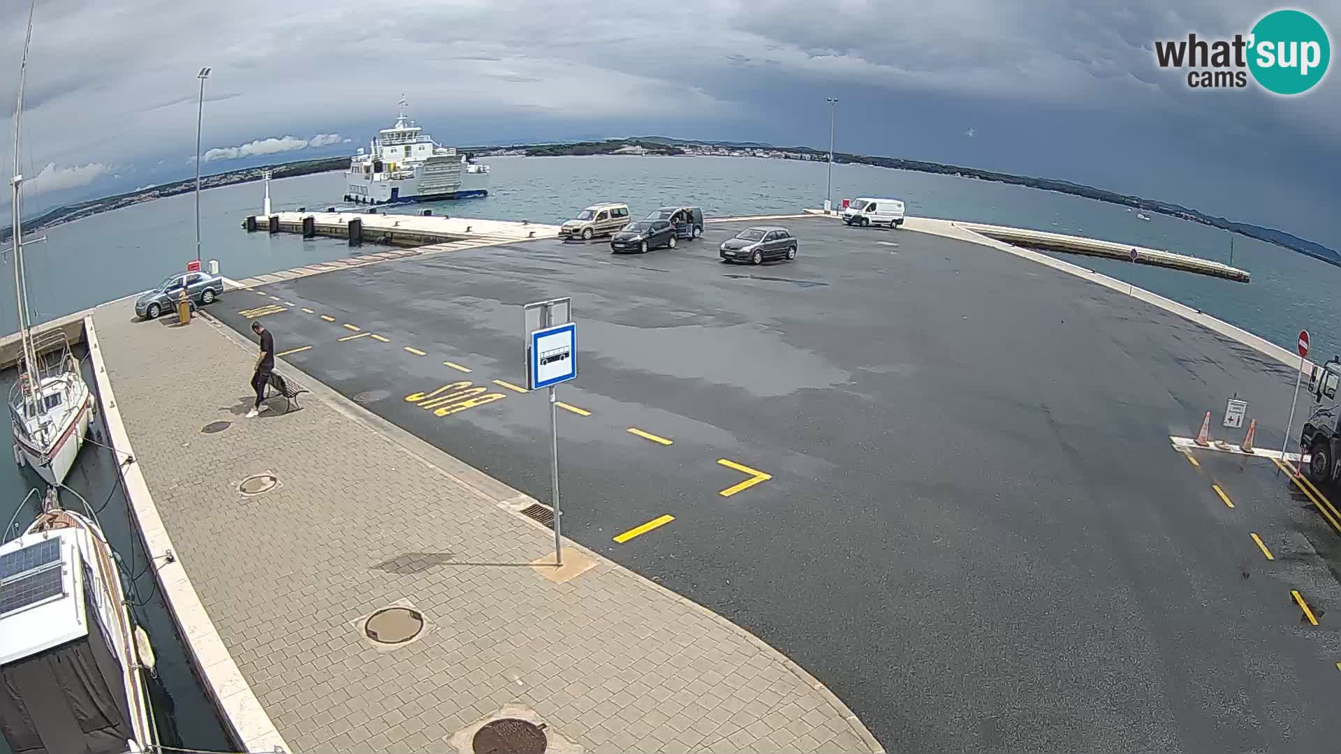 Tkon Live cam – Fähre – Dalmatien – Kroatien