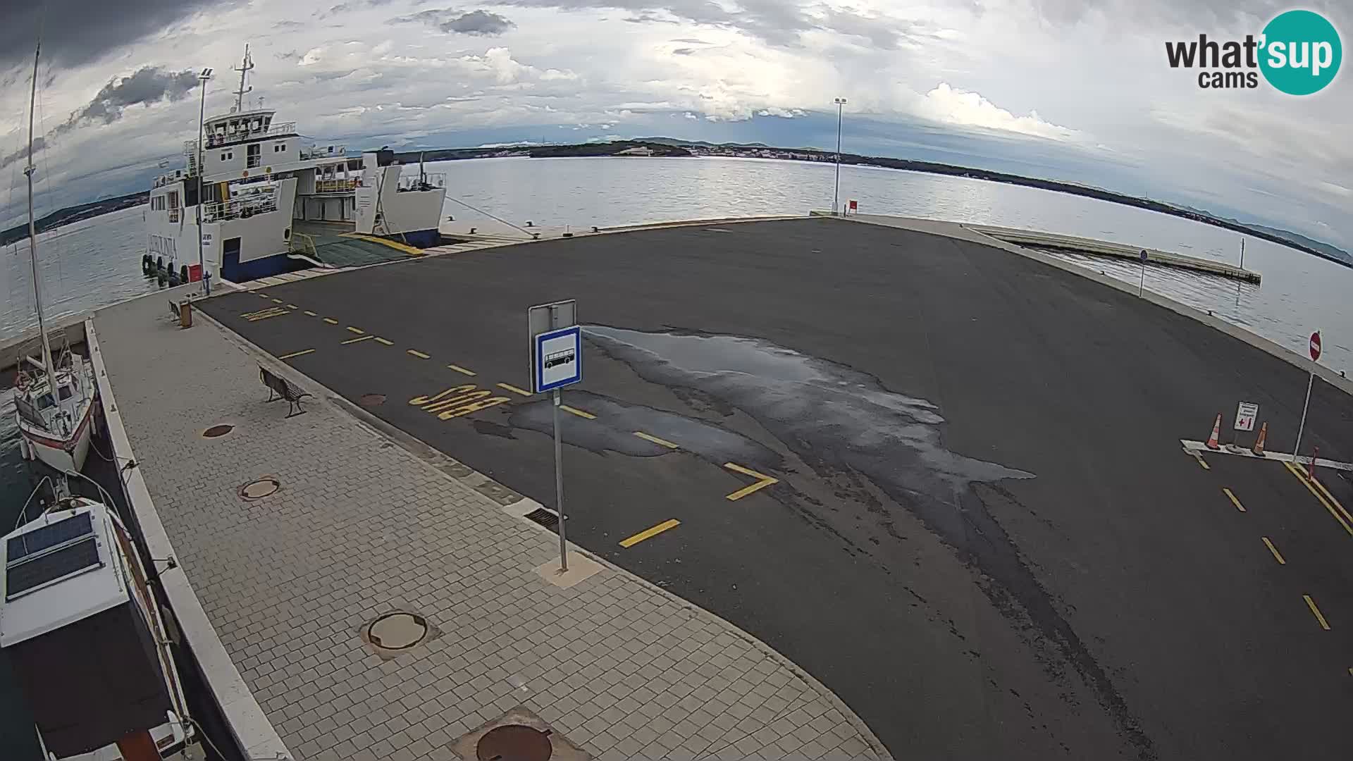 Tkon Live cam – traghetto – Dalmazia – Croazia