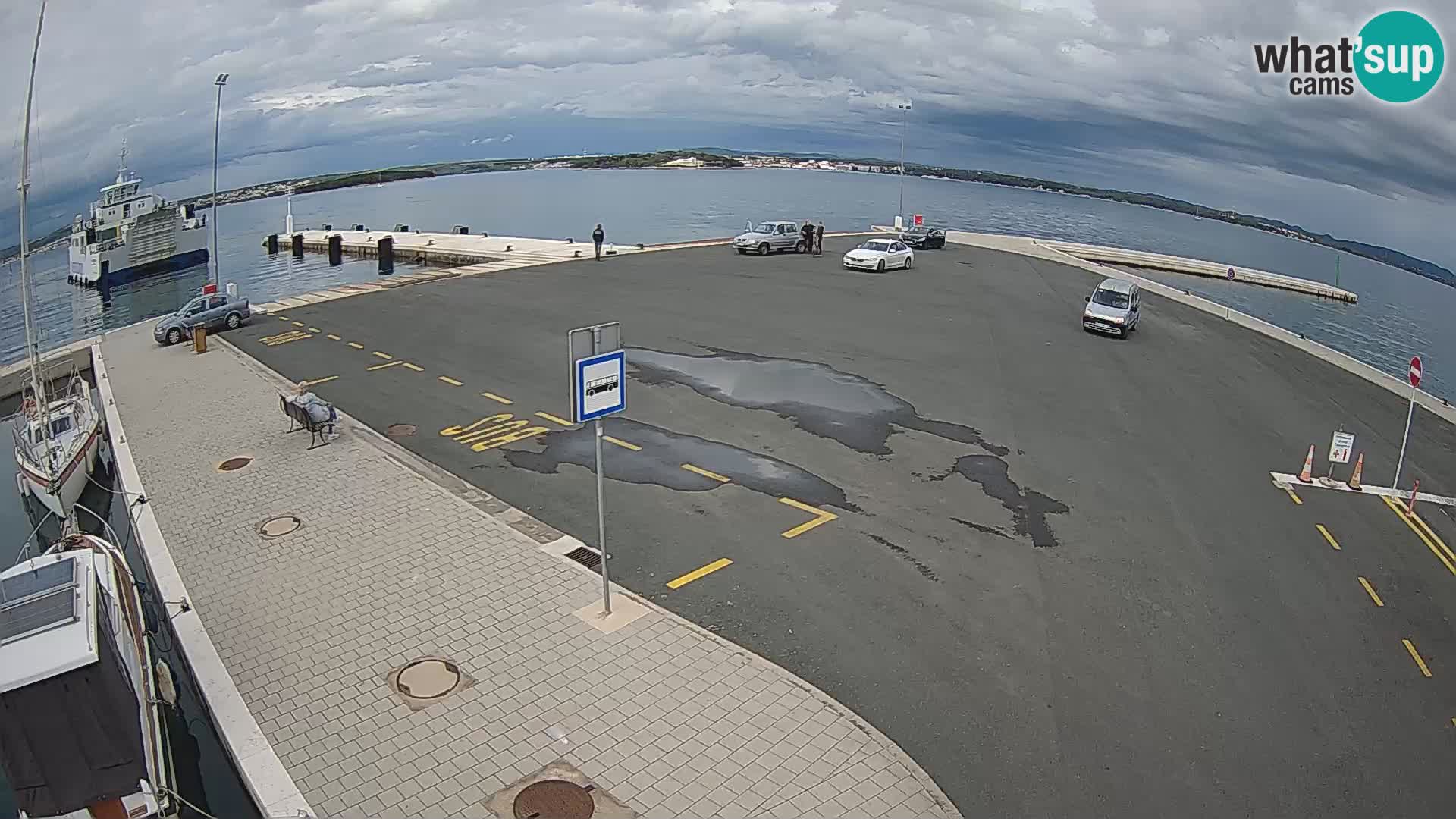 Tkon Live cam – ferry – Dalmatia – Croatia