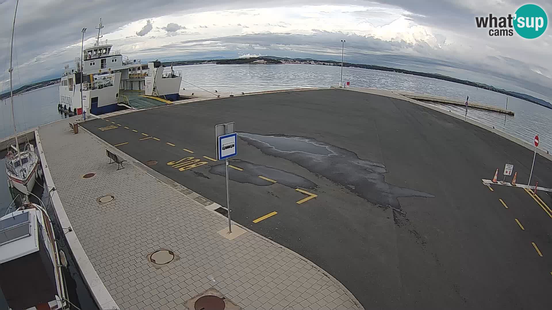 Tkon Live cam – ferry – Dalmatia – Croatia