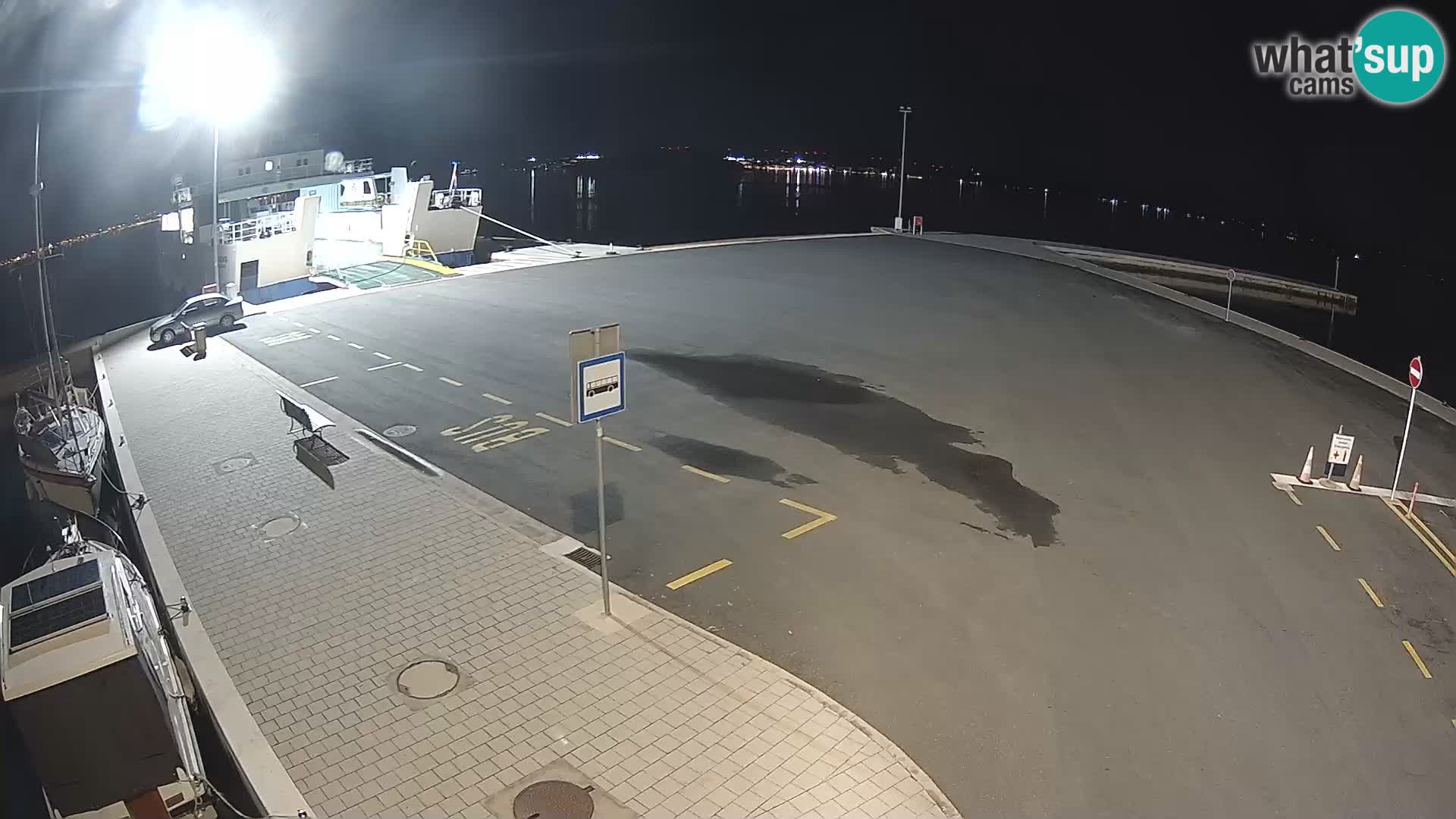 Tkon Live cam – ferry – Dalmatia – Croatia