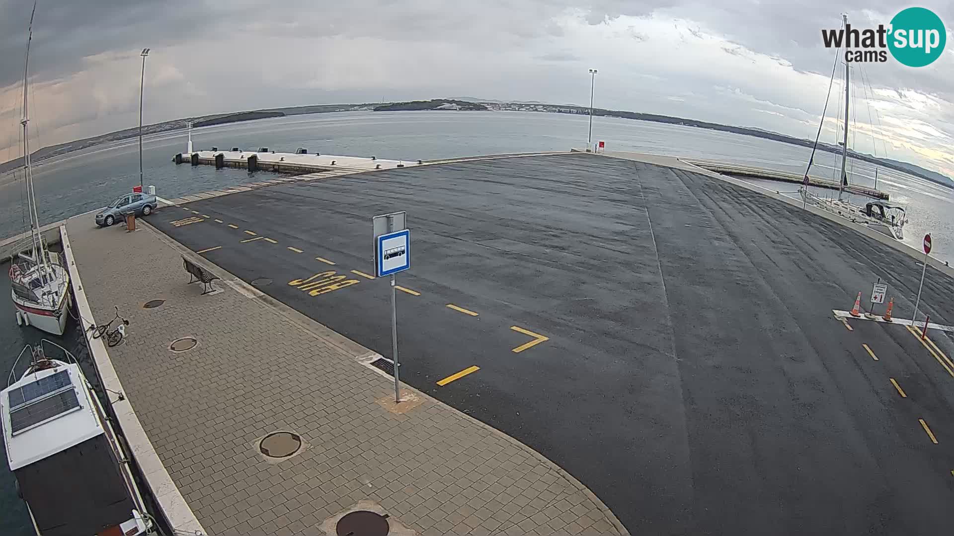 Tkon Live cam – traghetto – Dalmazia – Croazia