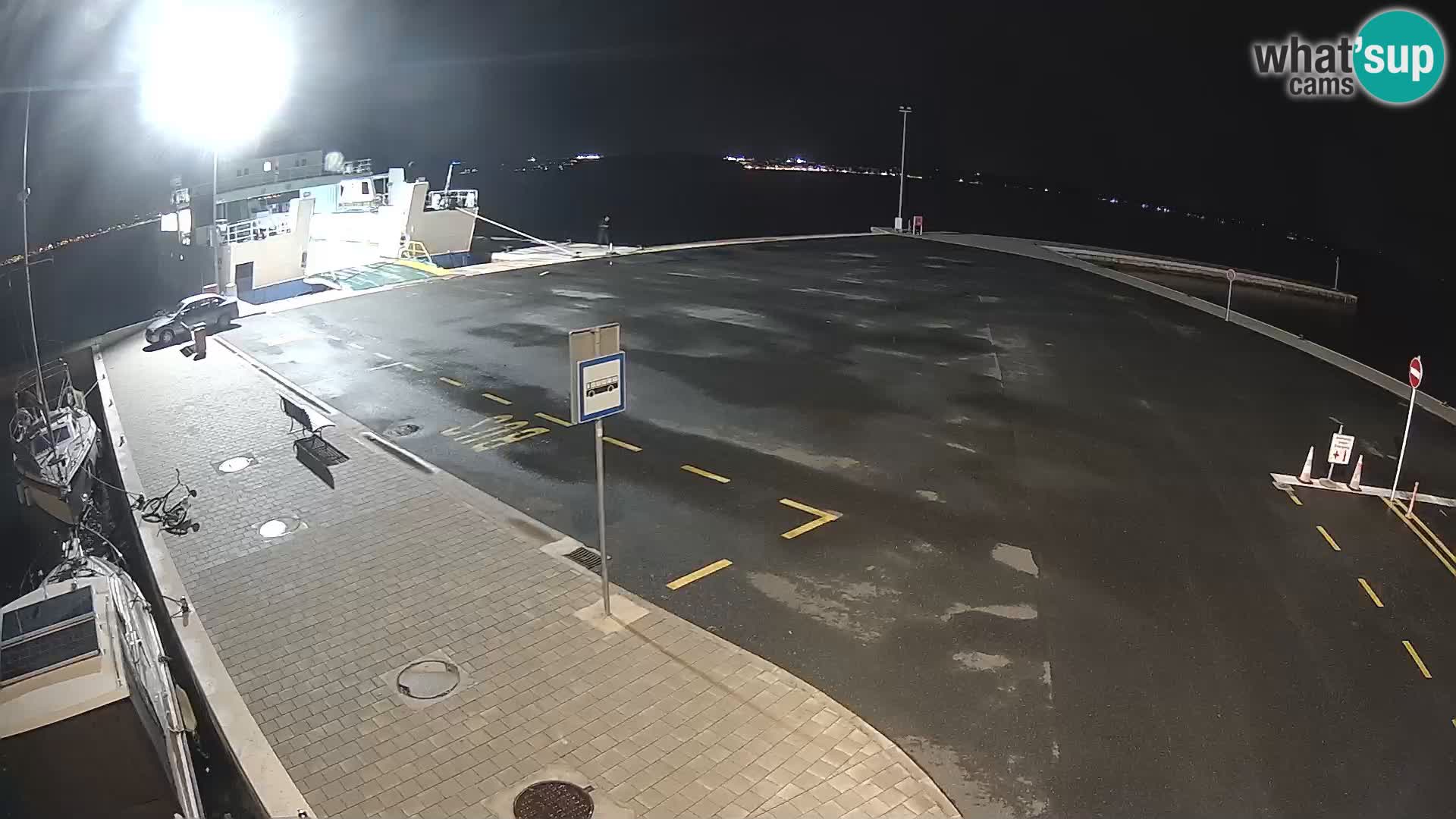 Tkon Live cam – traghetto – Dalmazia – Croazia