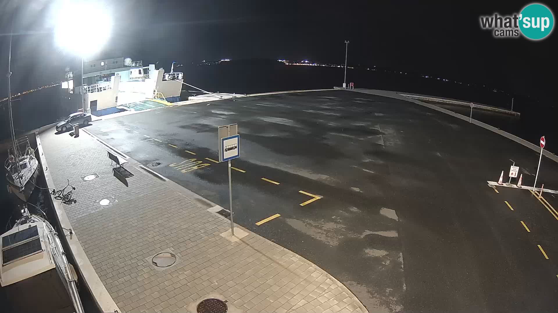 Tkon Live cam – ferry – Dalmatia – Croatia