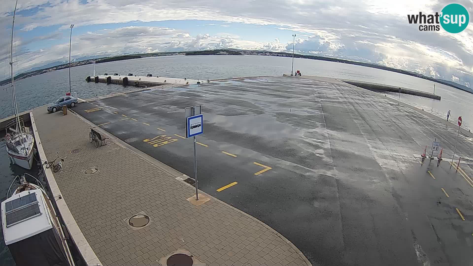 Tkon Live cam – ferry – Dalmatia – Croatia
