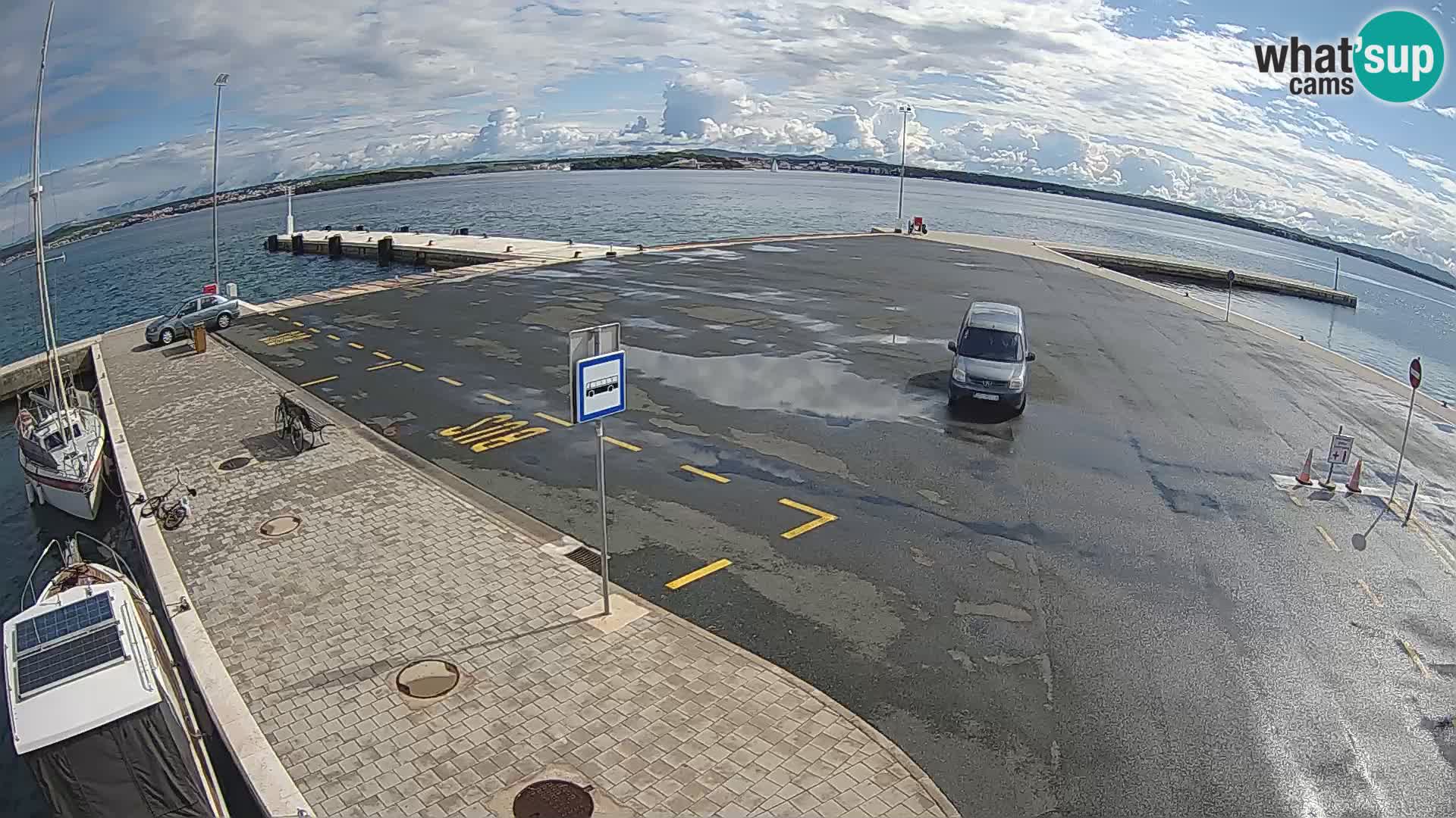 Tkon Live cam – ferry – Dalmatia – Croatia