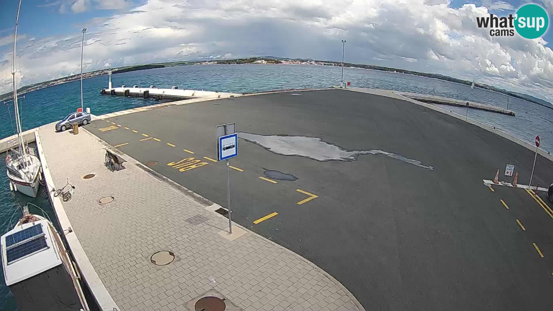 Tkon Live cam – ferry – Dalmatia – Croatia