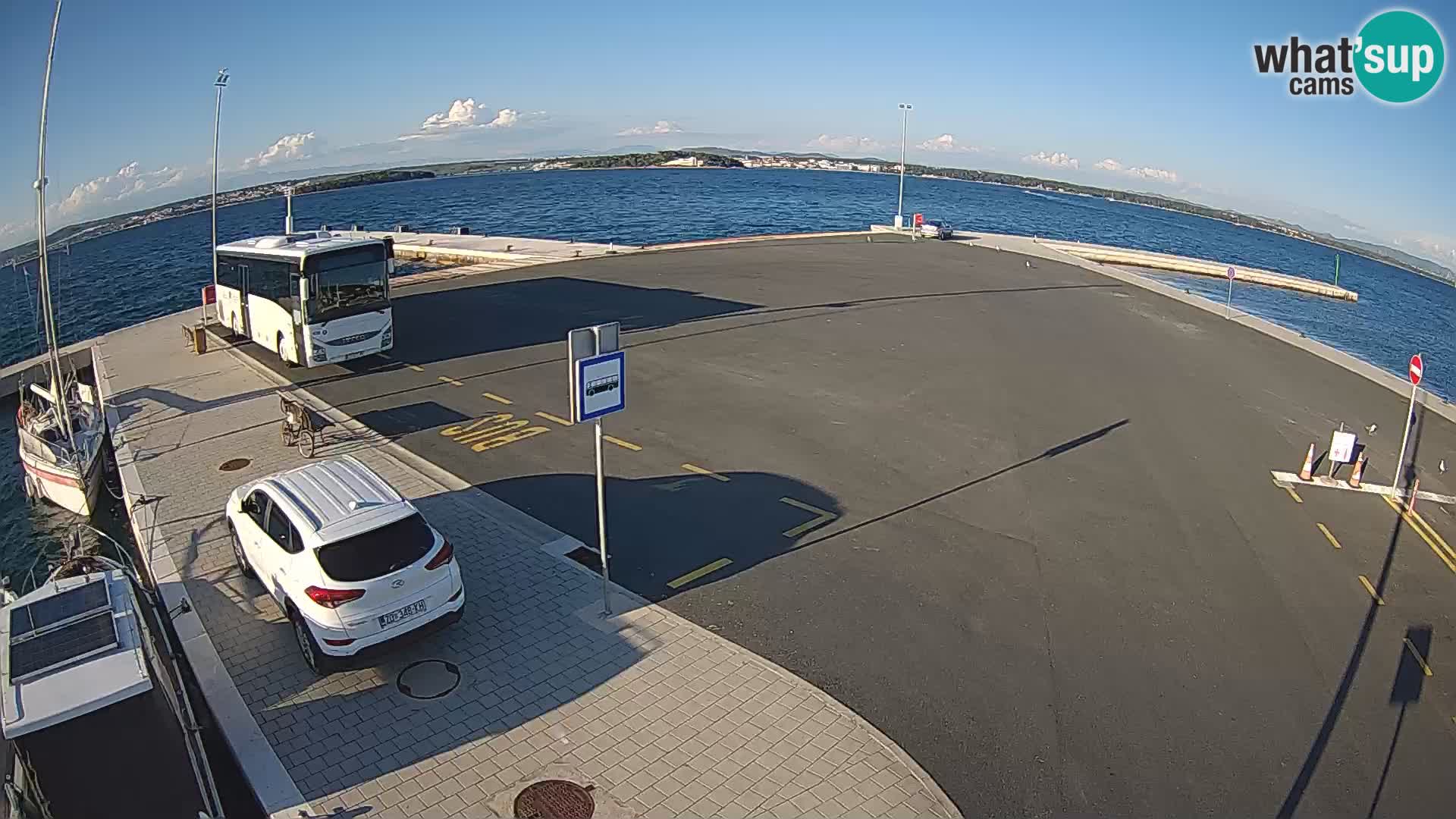 Tkon Live cam – traghetto – Dalmazia – Croazia