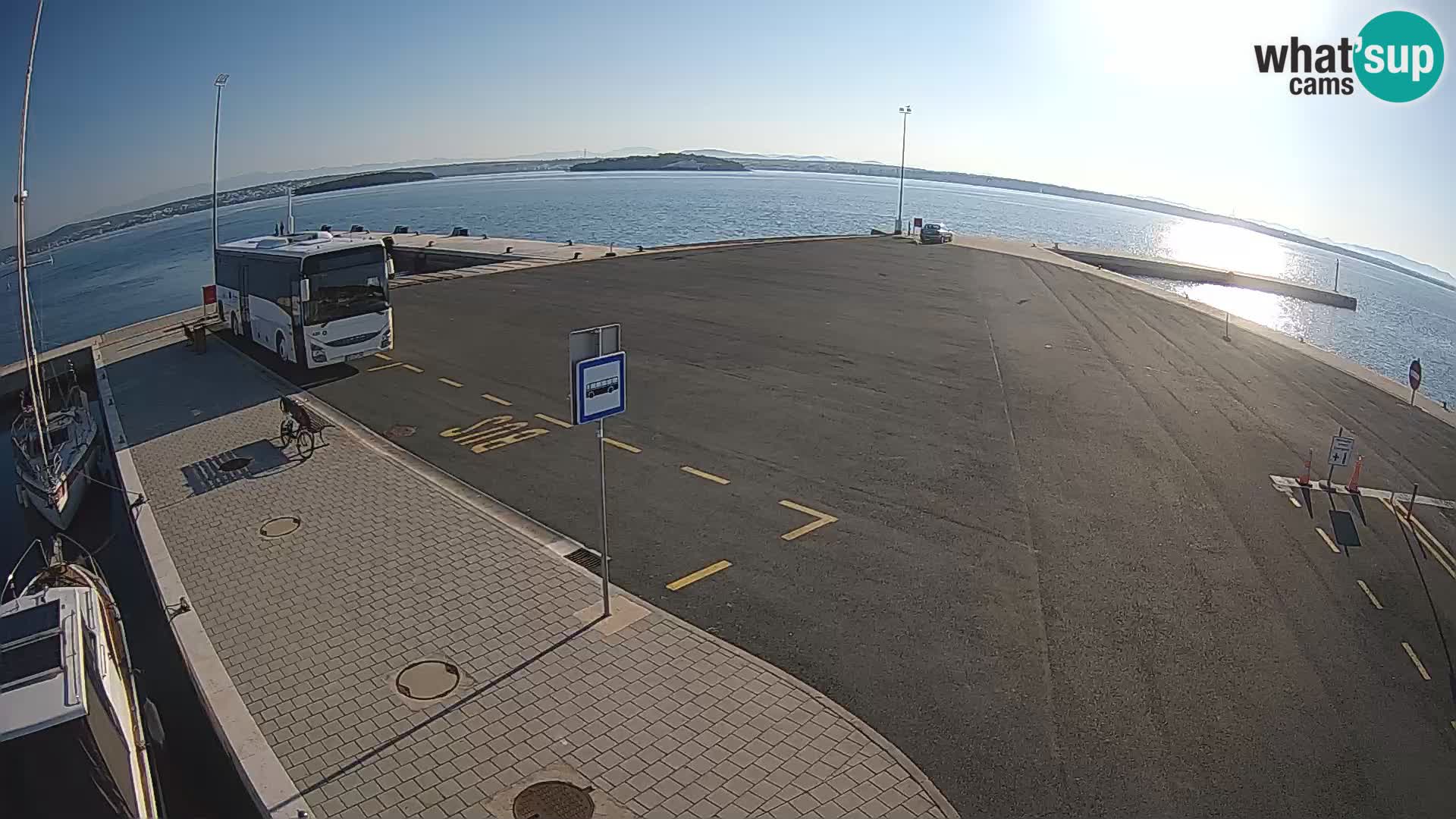 Tkon camera en vivo – Transportar – Dalmacia – Croacia