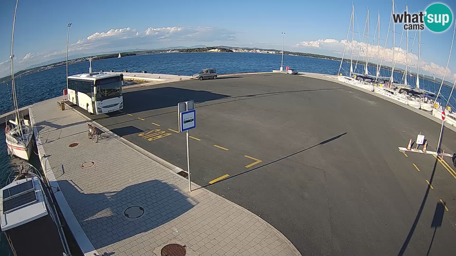 Tkon camera en vivo – Transportar – Dalmacia – Croacia